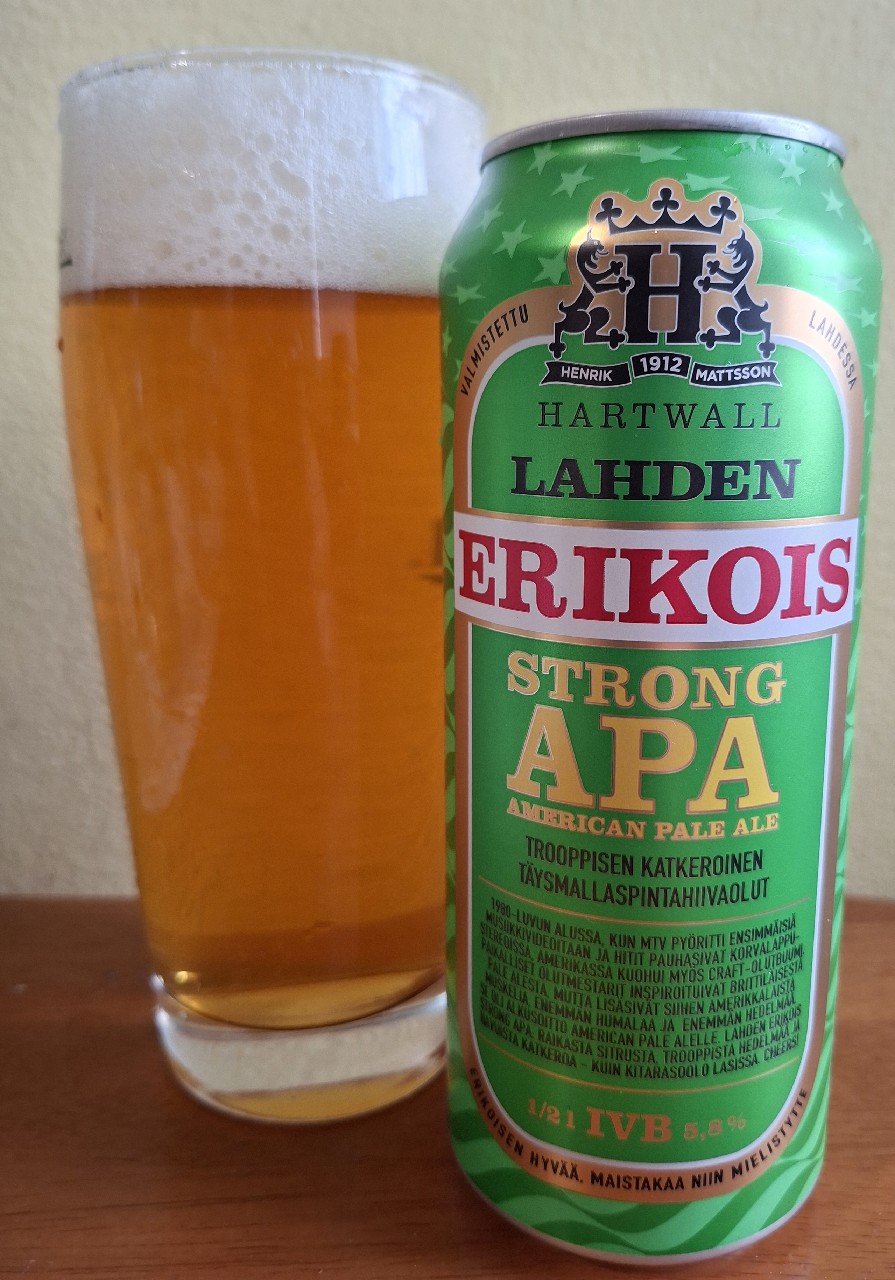 Lahden Erikois Strong APA, Hartwall (Royal Unibrew)