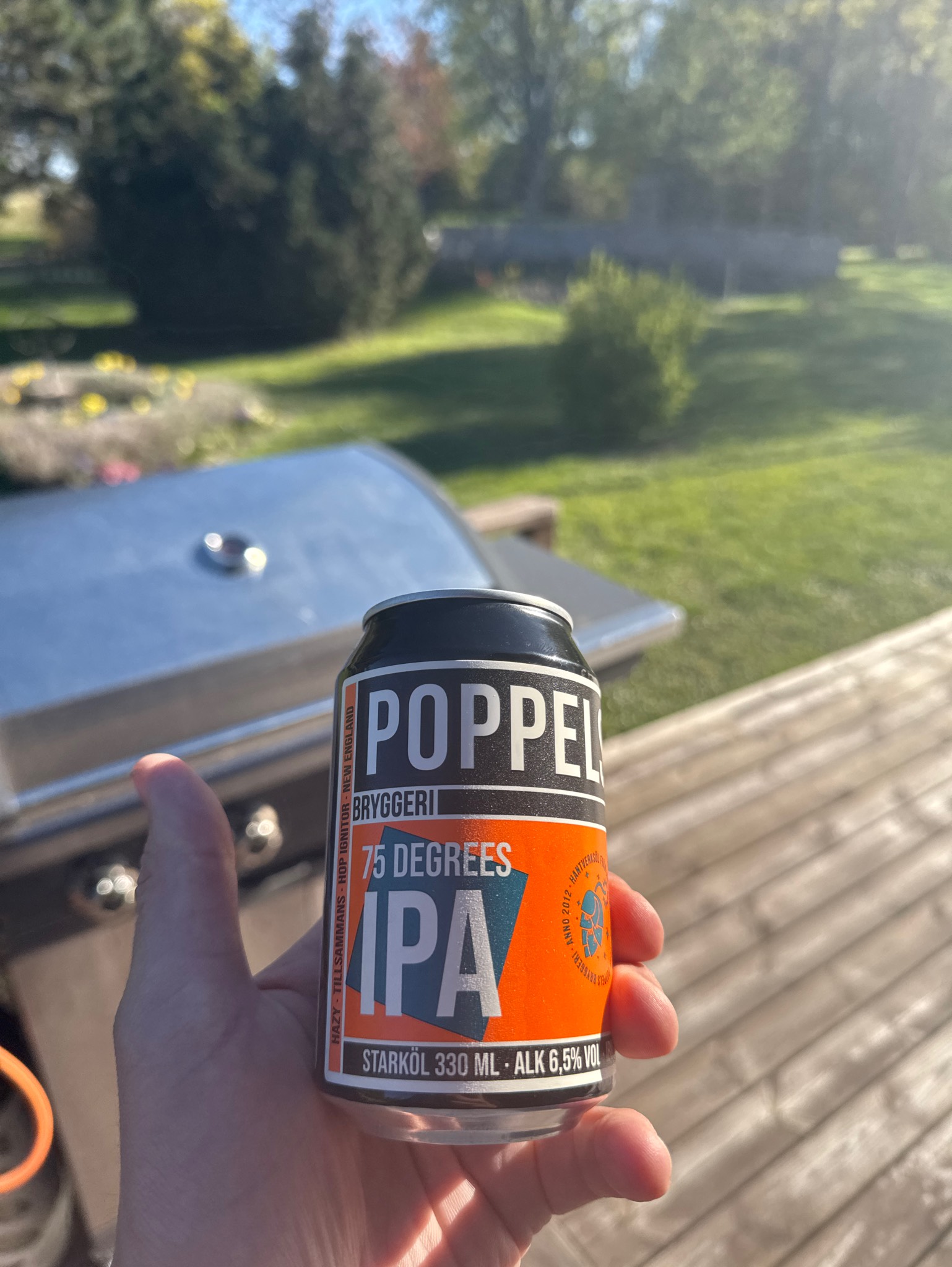 75 Degrees IPA, Poppels Bryggeri