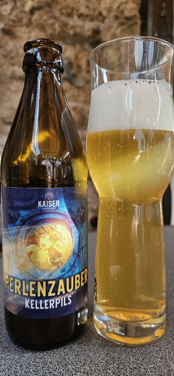 Perlenzauber 2025 Kellerpils, Kaiser-Brauerei Geislingen