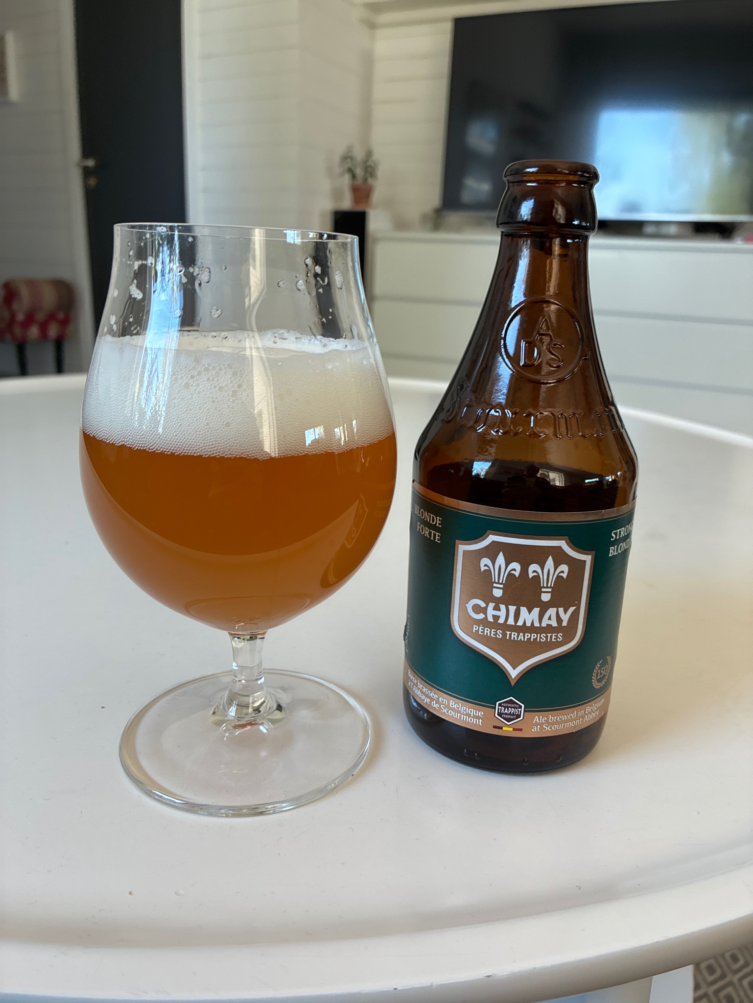 Chimay Blonde Forte | Strong Blond | 150 | Verte | Green, Bières de Chimay