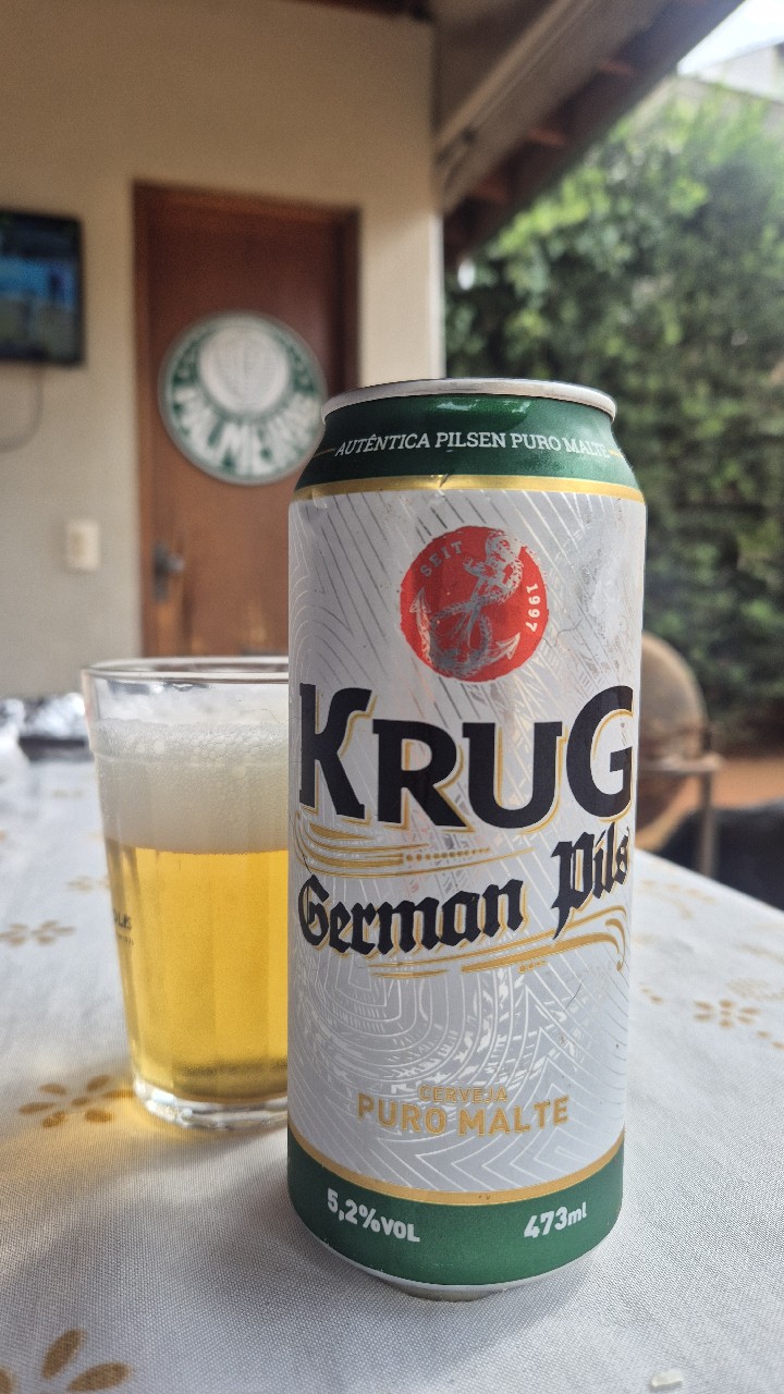 krug german pils, Brazil