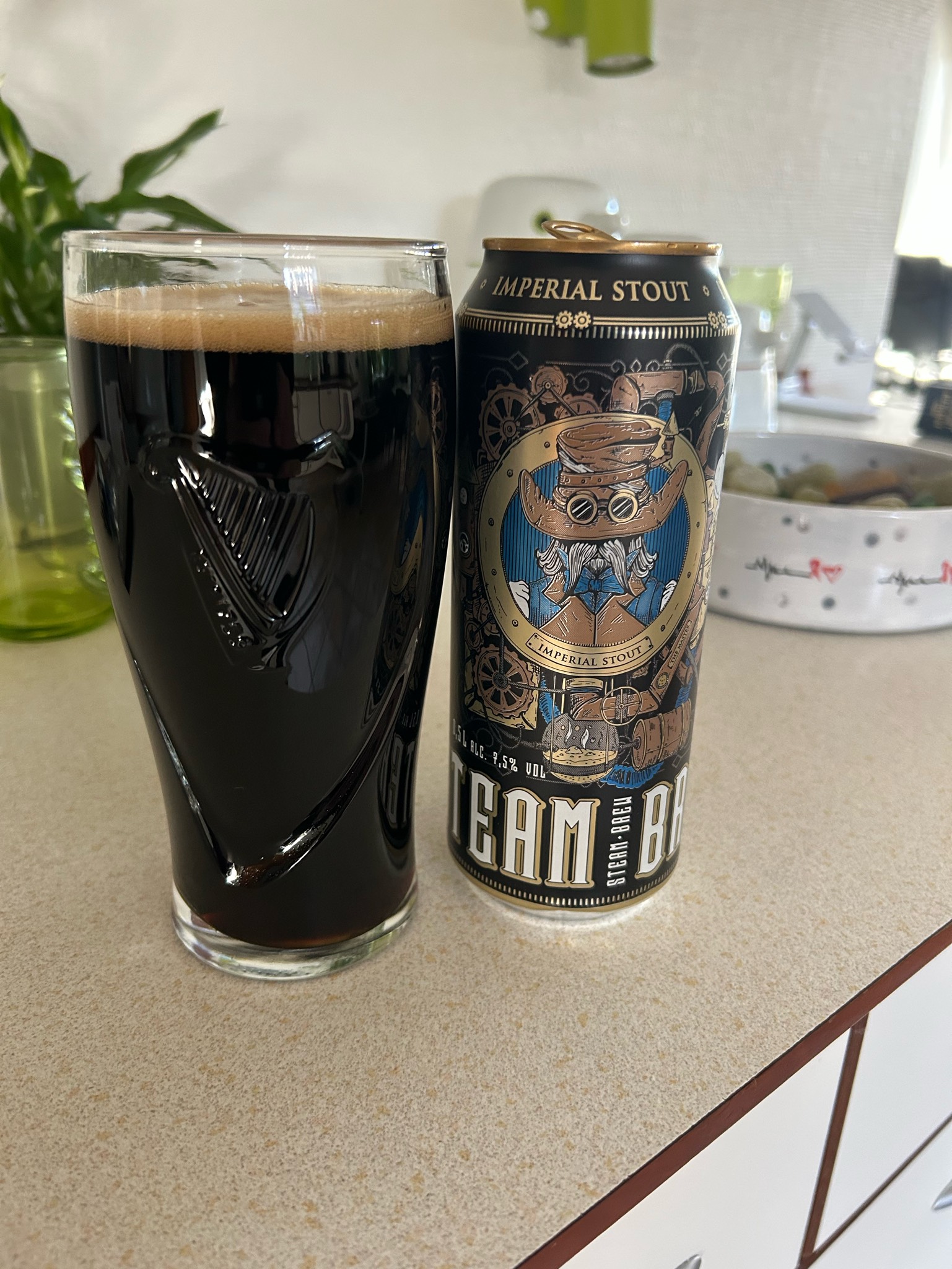 Steam Brew Imperial Stout, Privatbrauerei Eichbaum