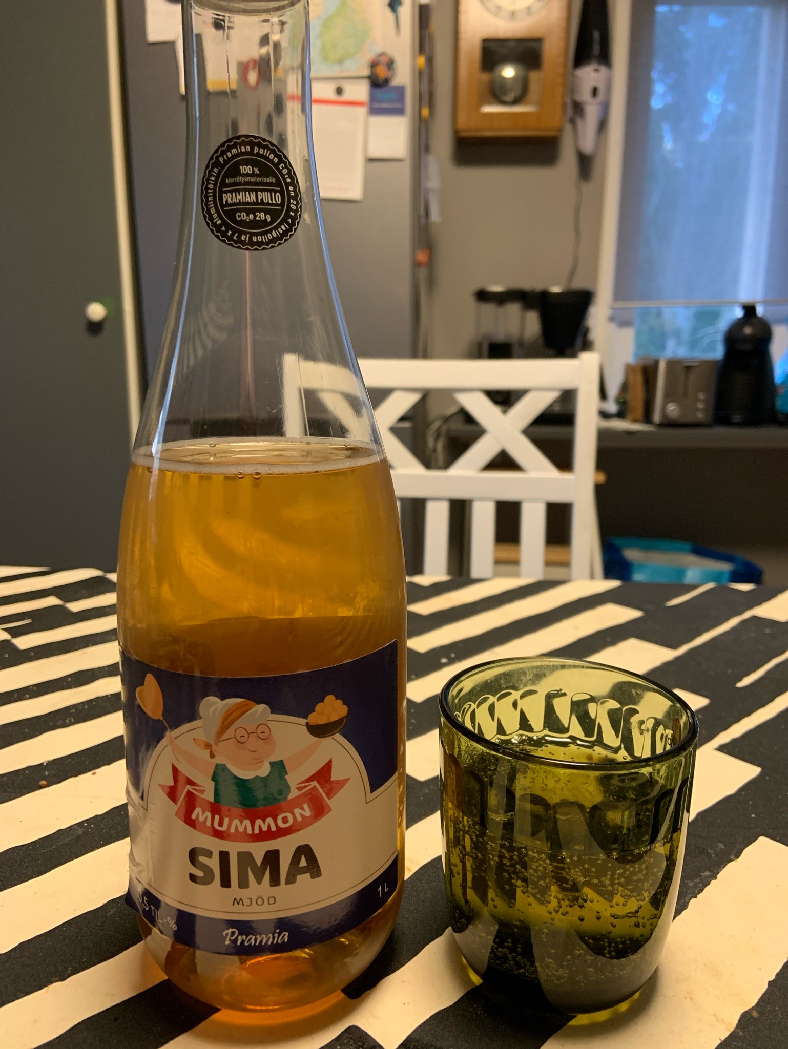 Mummon sima, Pramia