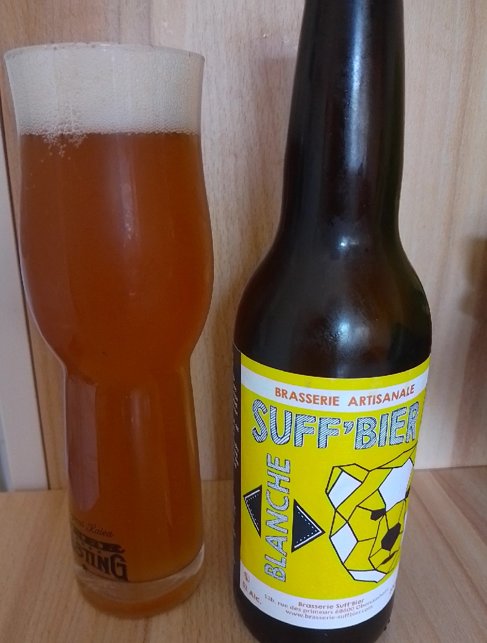 Suff'Bier Blanche, Brasserie Suff'Bier