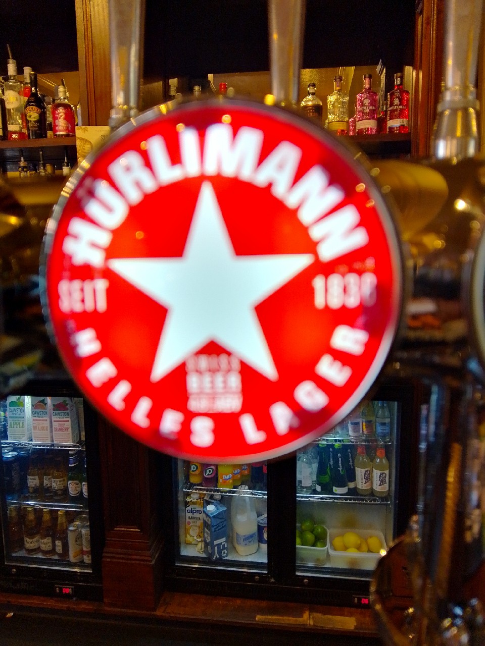 Hürlimann Lagerbier, Feldschlösschen (Carlsberg)