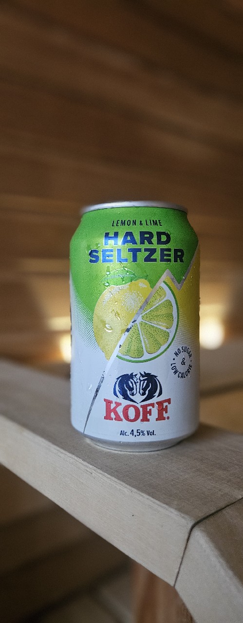 KOFF Hard Seltzer Lemon-Lime, Finland
