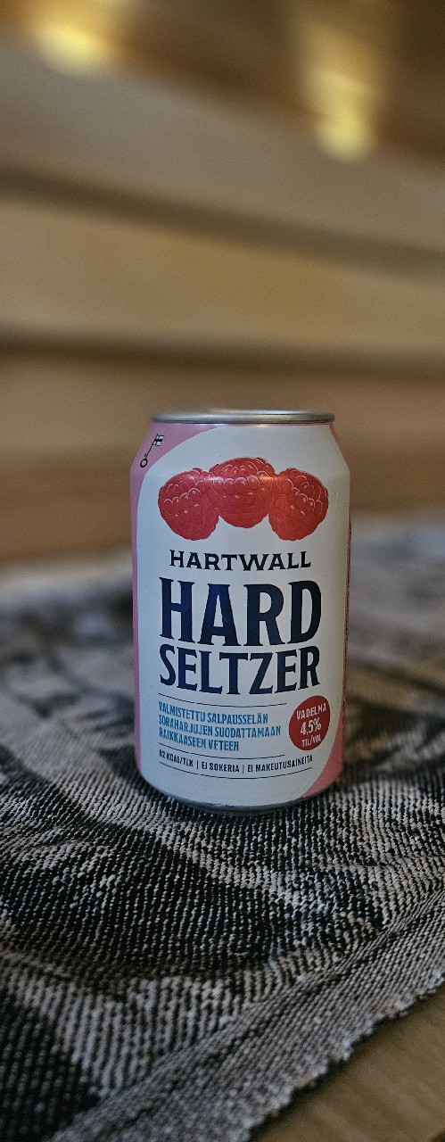 Hartwall Hard Seltzer Vadelma, Finland