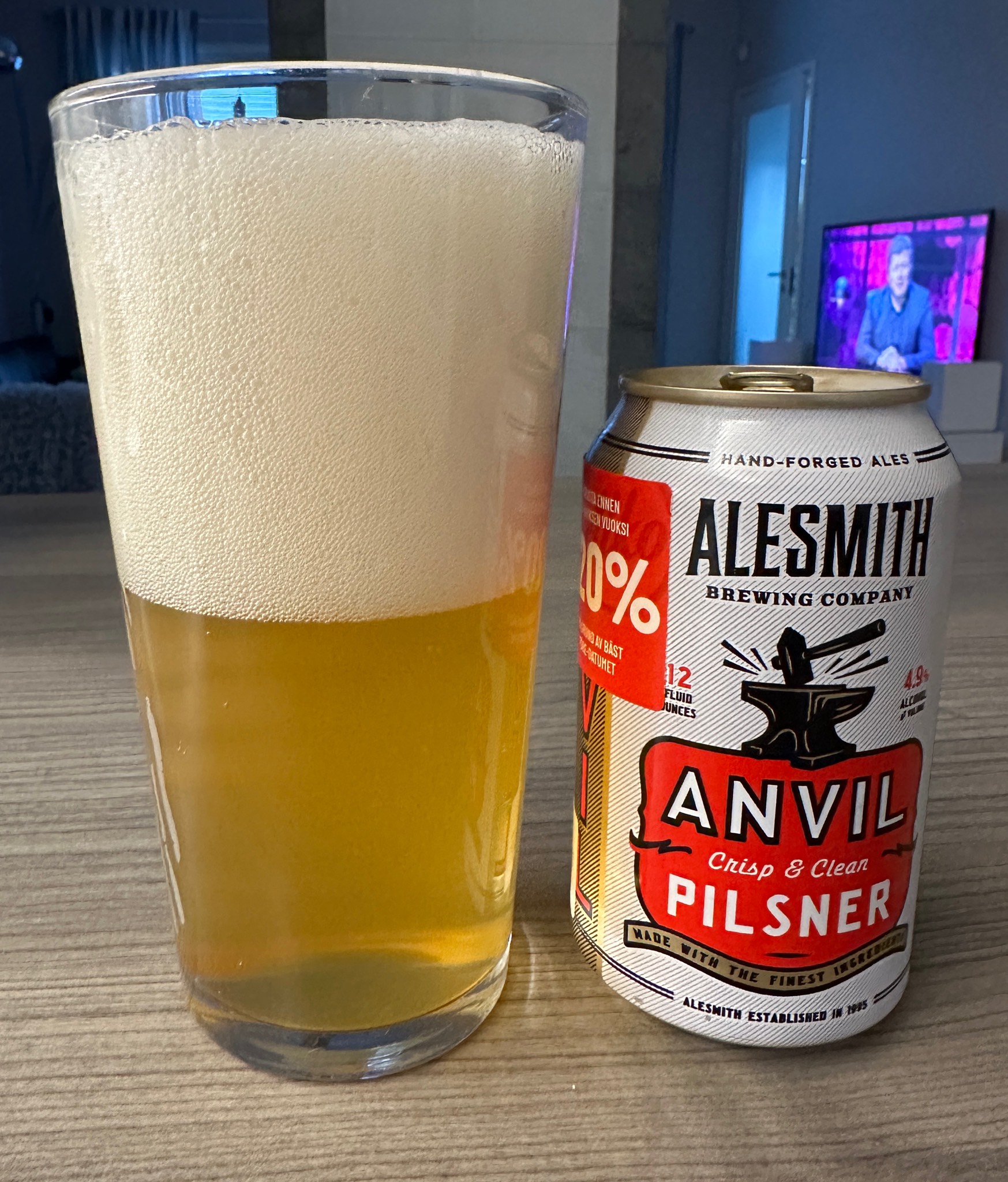 Anvil Pilsner, Alesmith Brewing Company