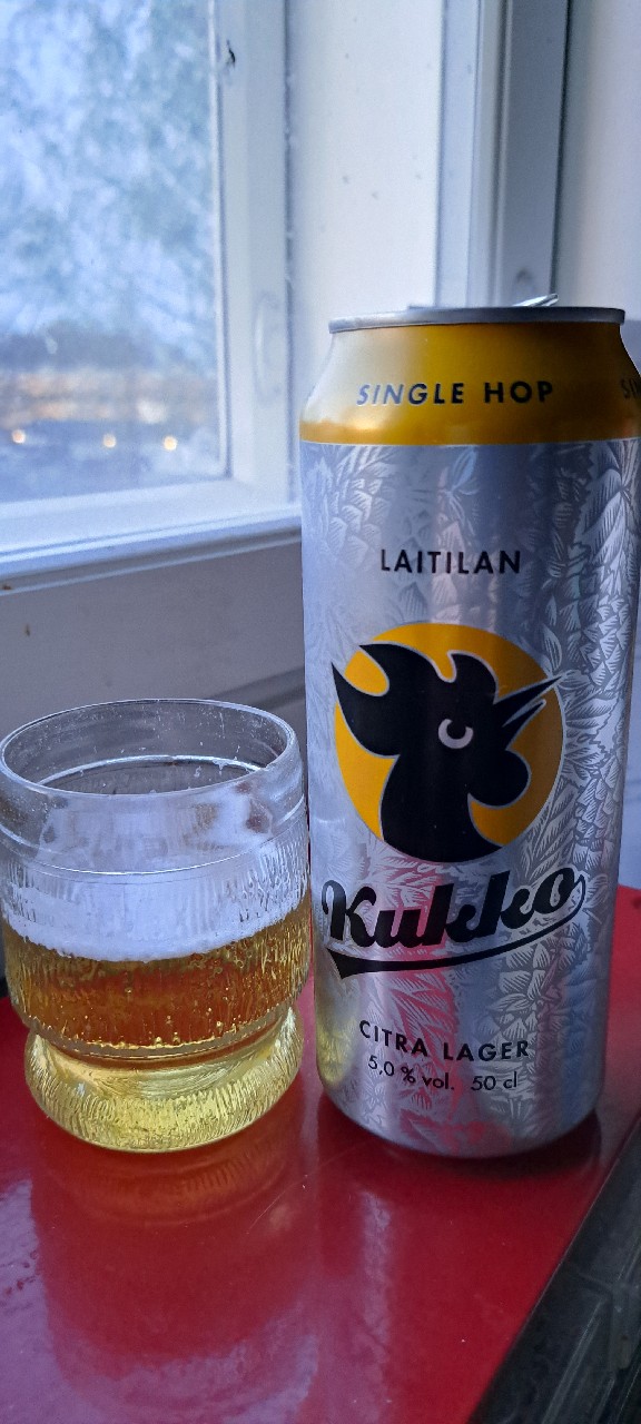 Kukko Citra Lager 5.0%, Finland