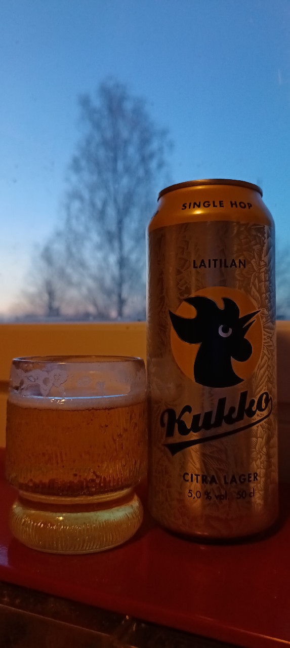 Kukko Citra Lager 5.0%, Finland