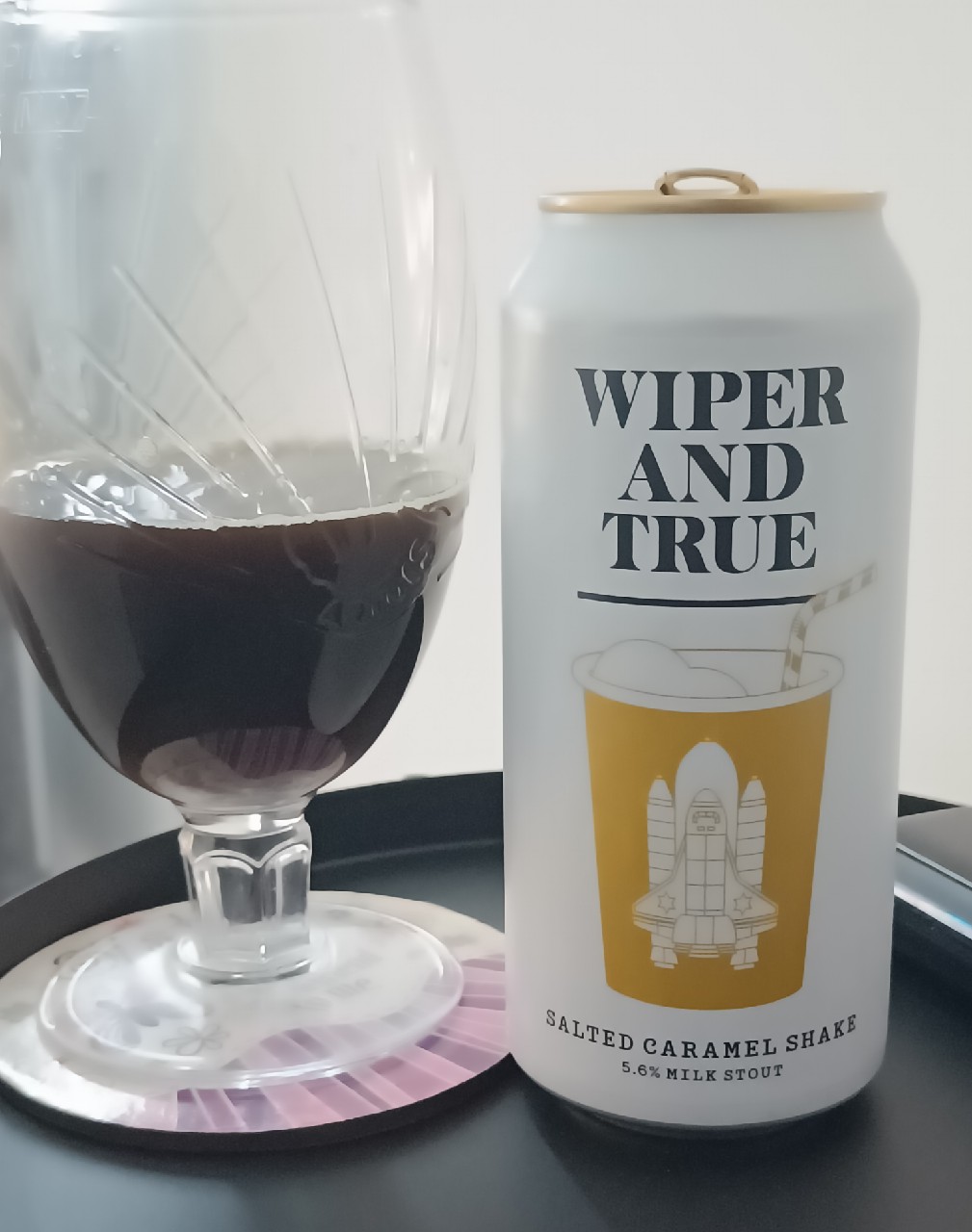 salted caramel shake, Wiper and True