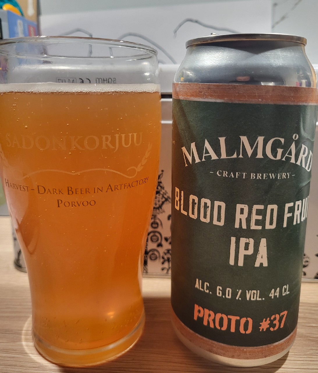 Proto #37 Blood Red Fruit IPA, Finland