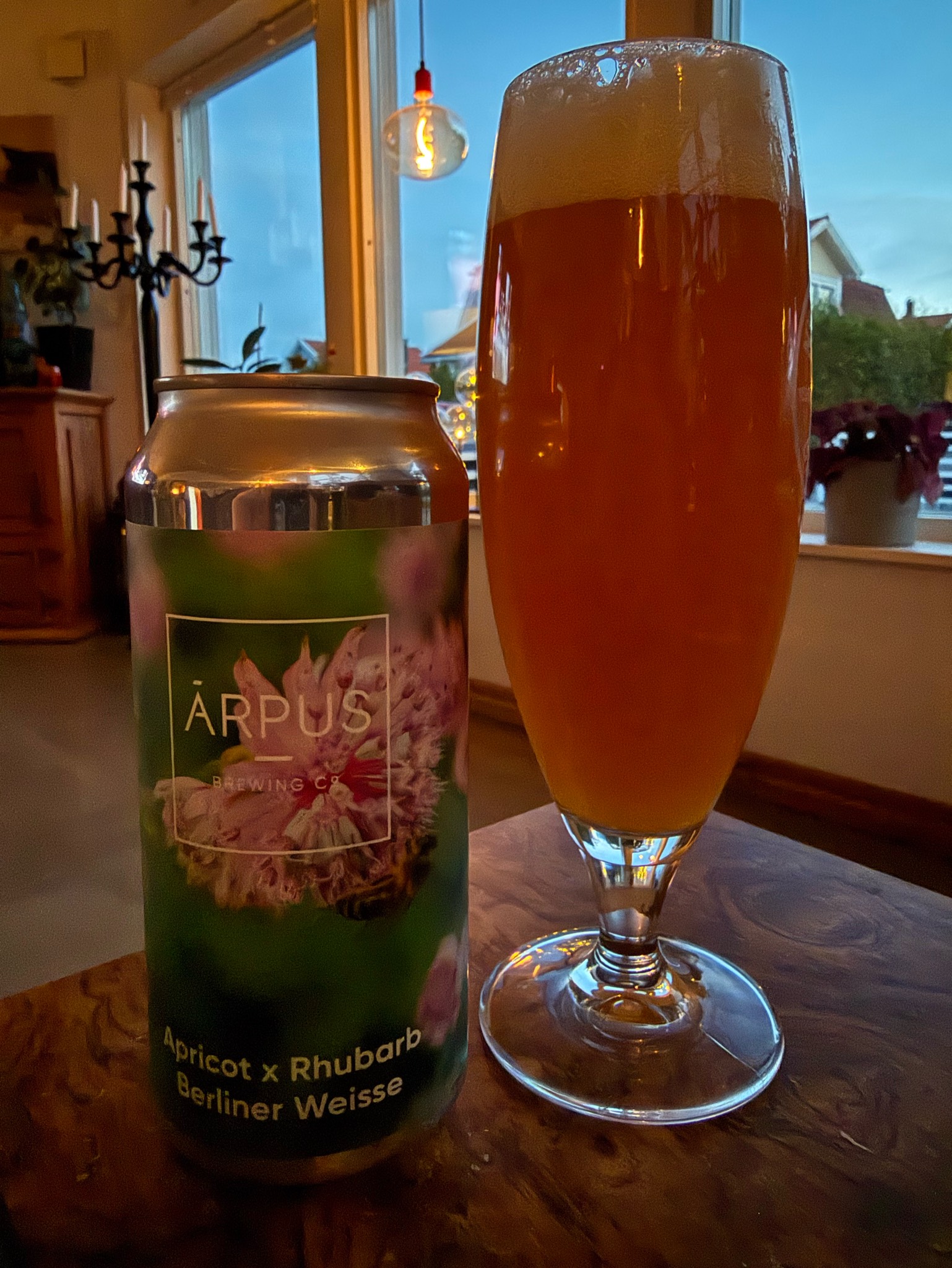Apricot x Rhubarb Berliner Weisse, Latvia