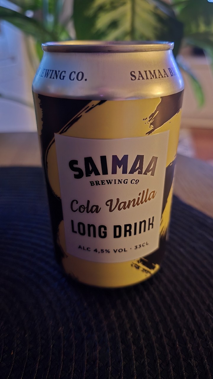Cola Vanilla Long Drink, Finland