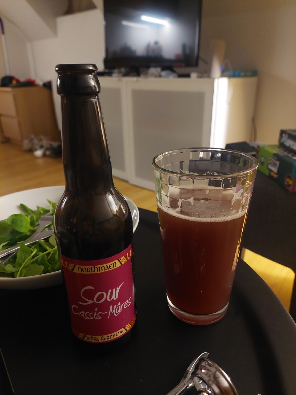 Northmæn Sour Cassis-Mûres, Ferme Brasserie Northmæn