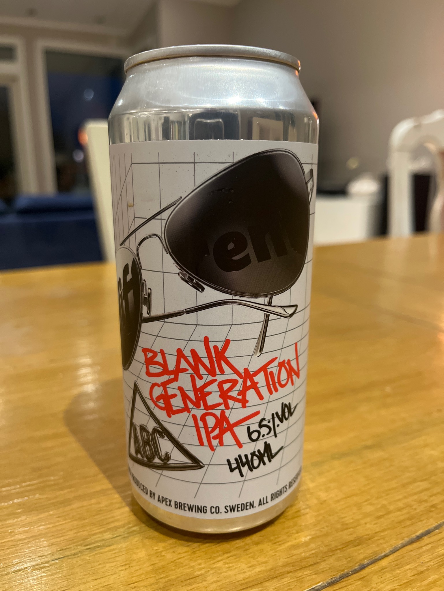 Blank Generation IPA, Sweden