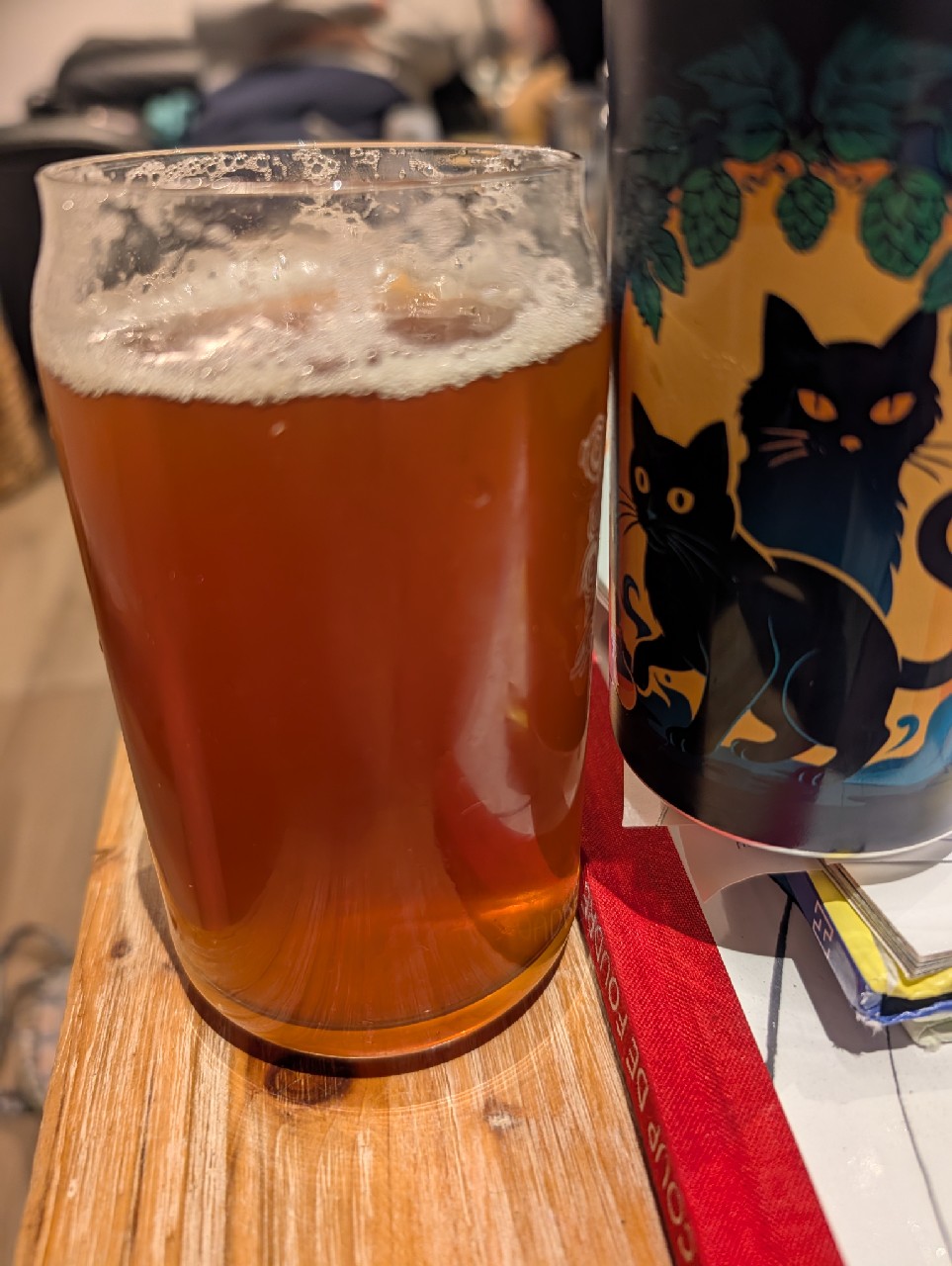 Twisted Cat double trouble double ipa, Twisted Cat