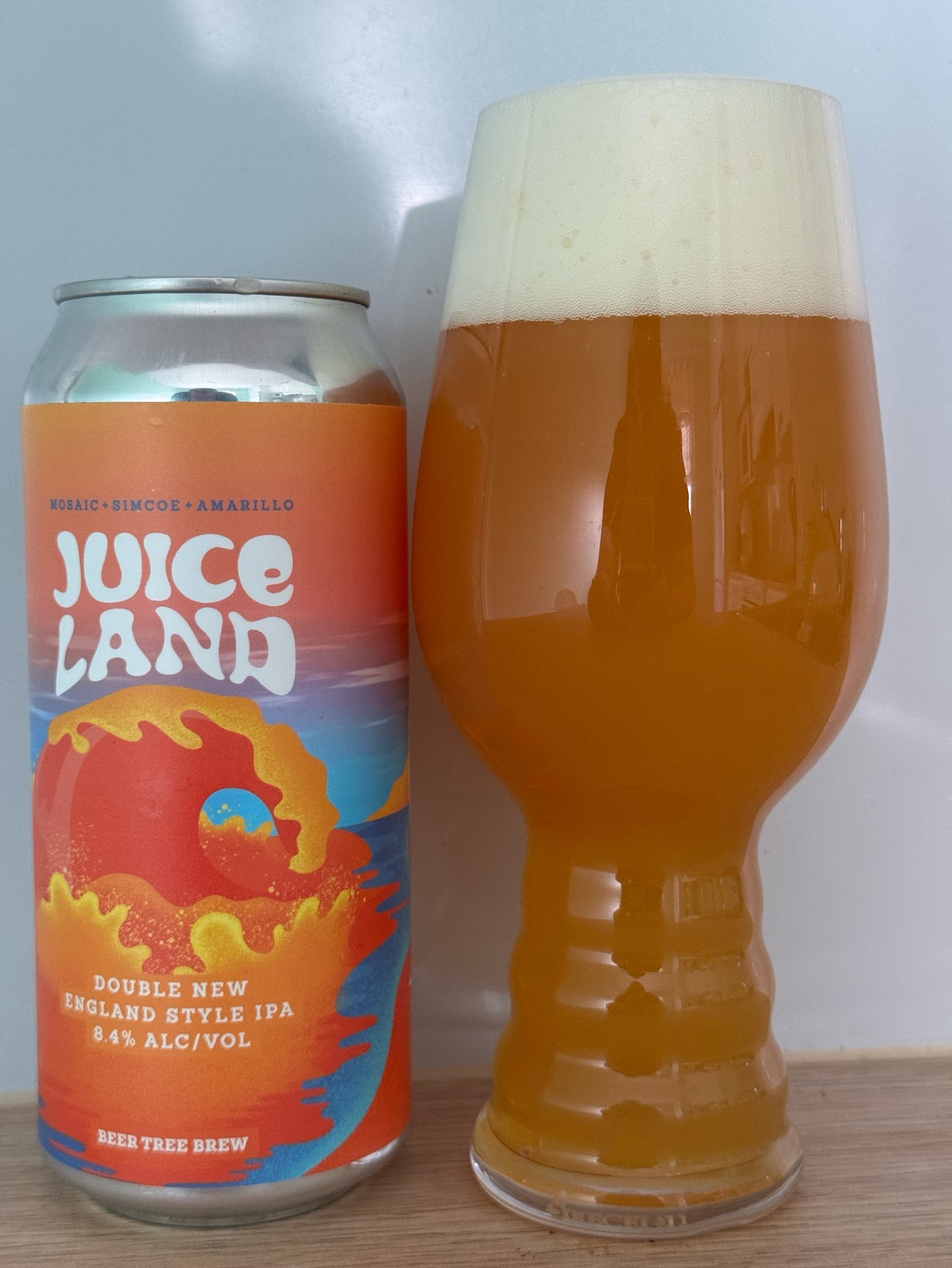 Juice land (Mosaic, Simcoe, Amarillo), Beer Tree Brew Co.
