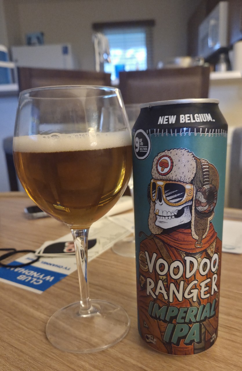 Voodoo Ranger Imperial IPA, New Belgium Brewing Company