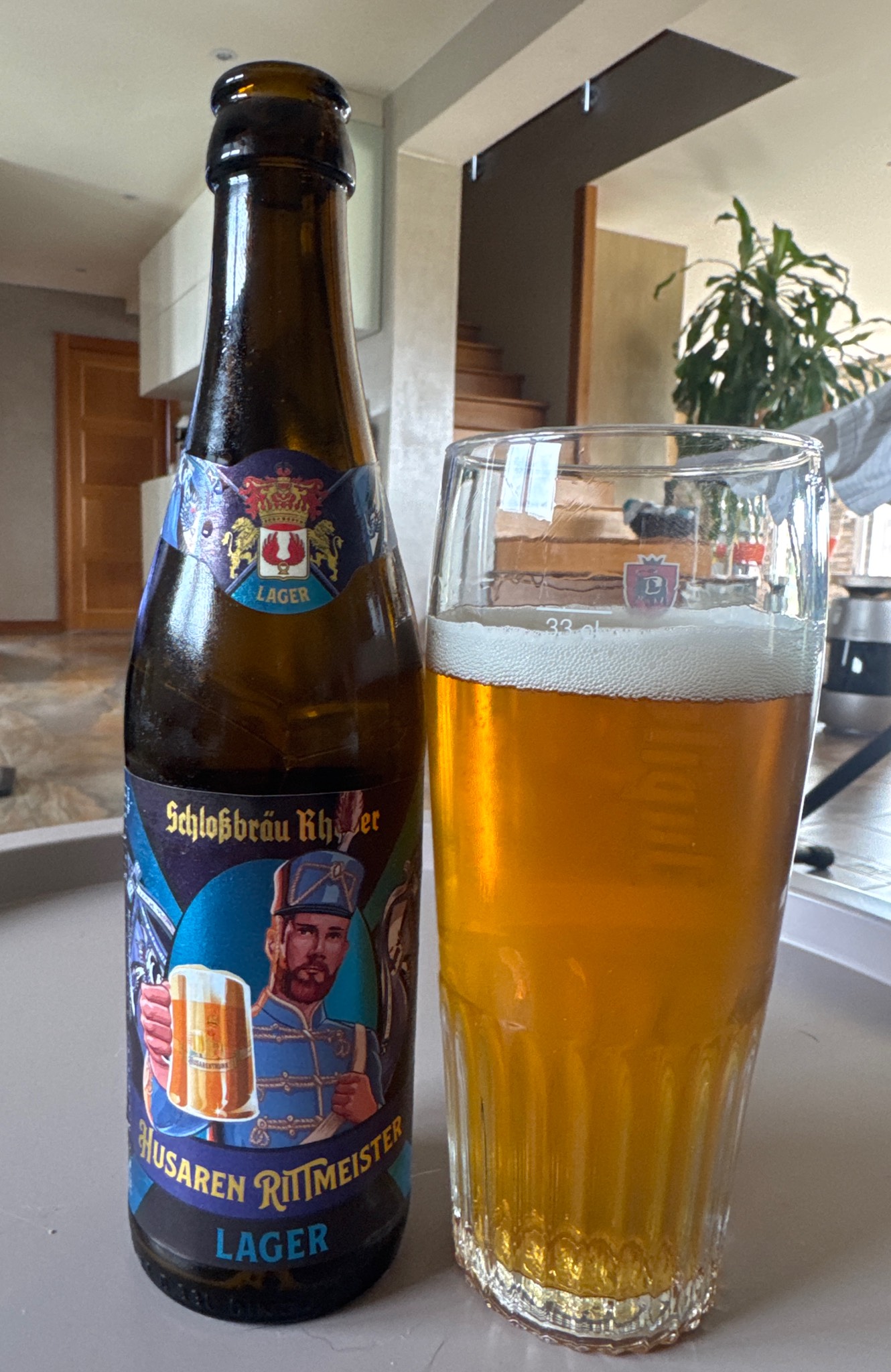 Husaren Rittmeister Lager, Schloßbrauerei Rheder
