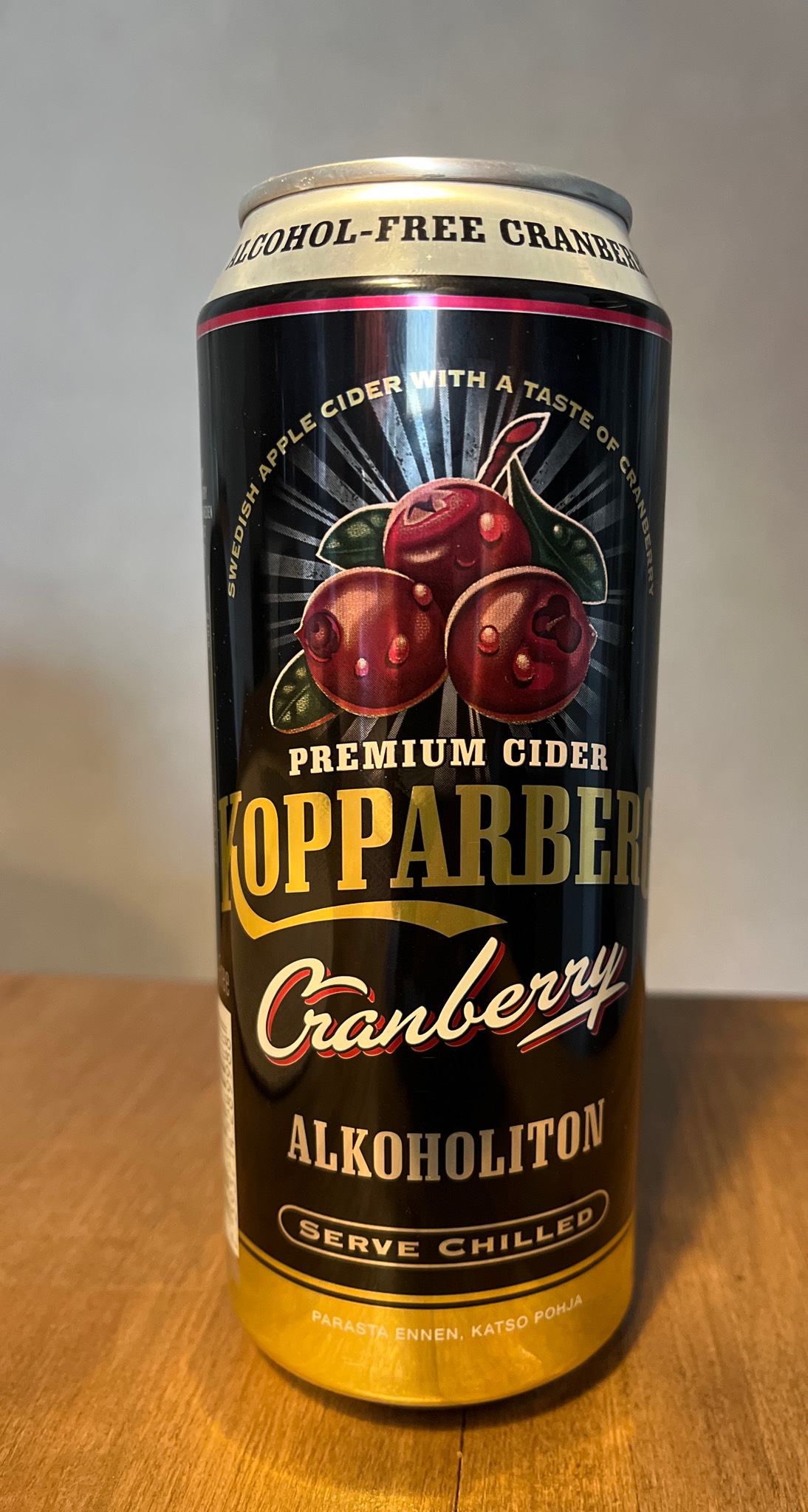 Kopparberg Cranberry Alkoholiton, Kopparbergs Bryggeri