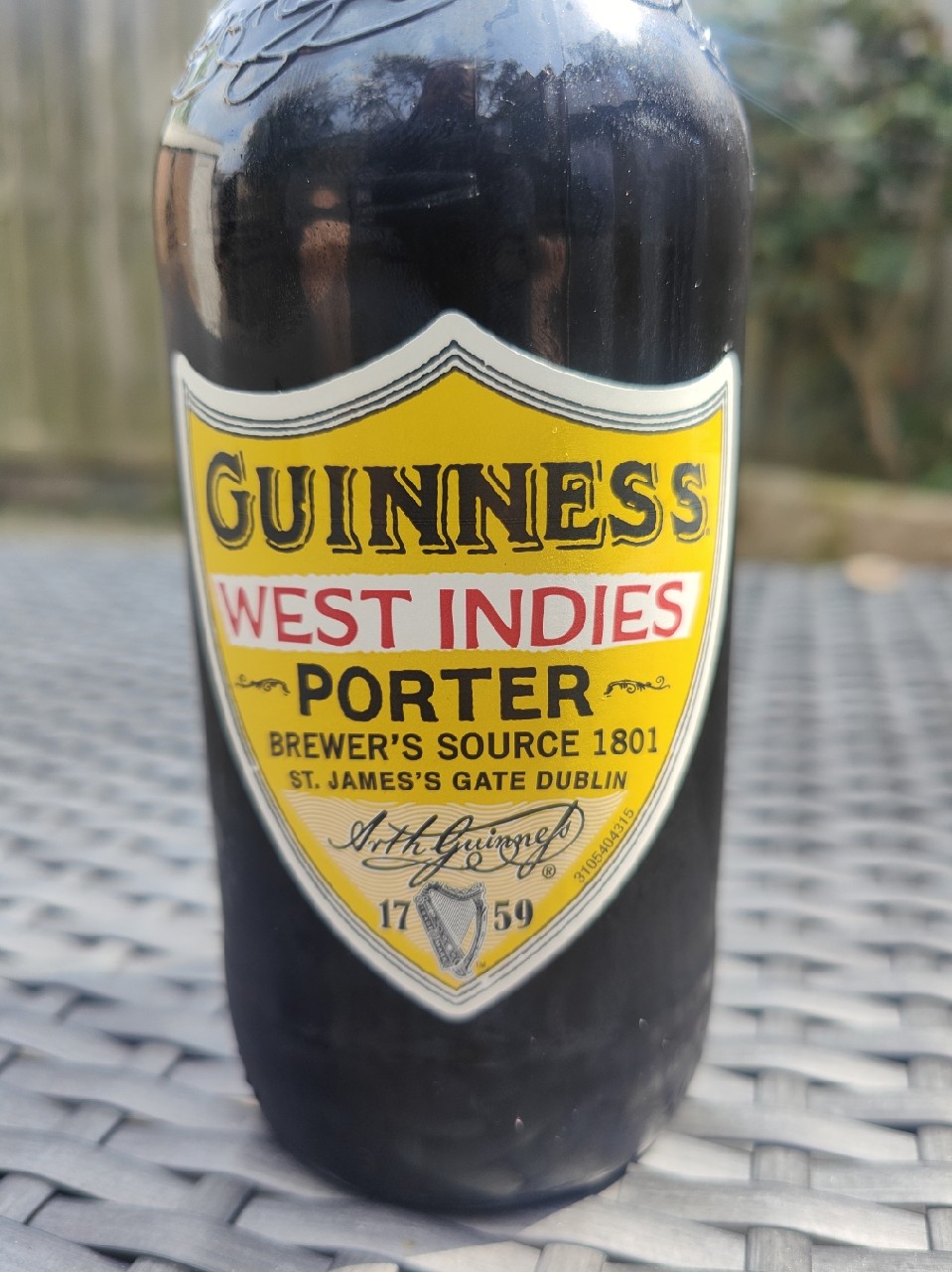 Guinness West Indies Porter, Ireland