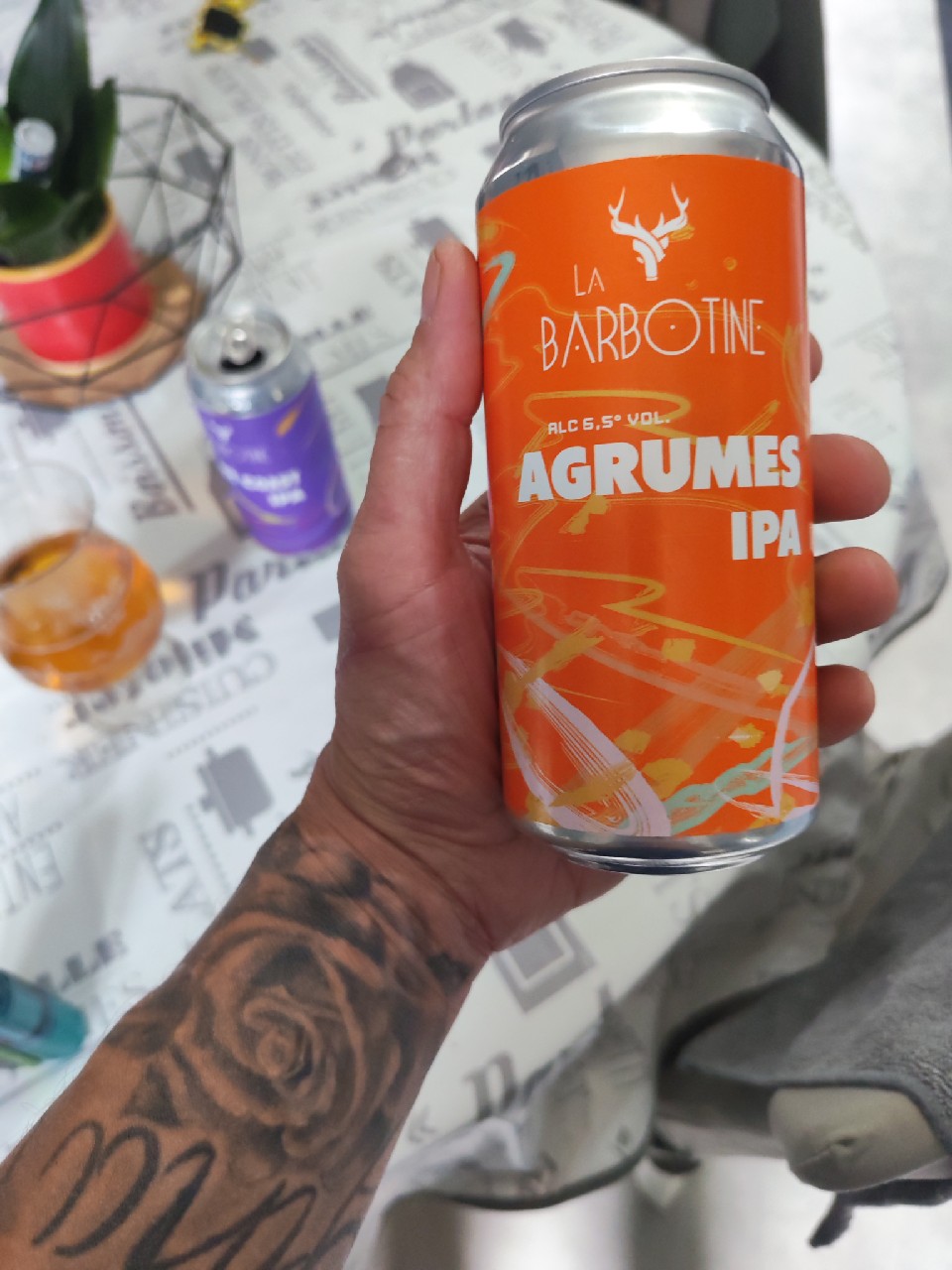 La Barbotine Agrumes IPA, France