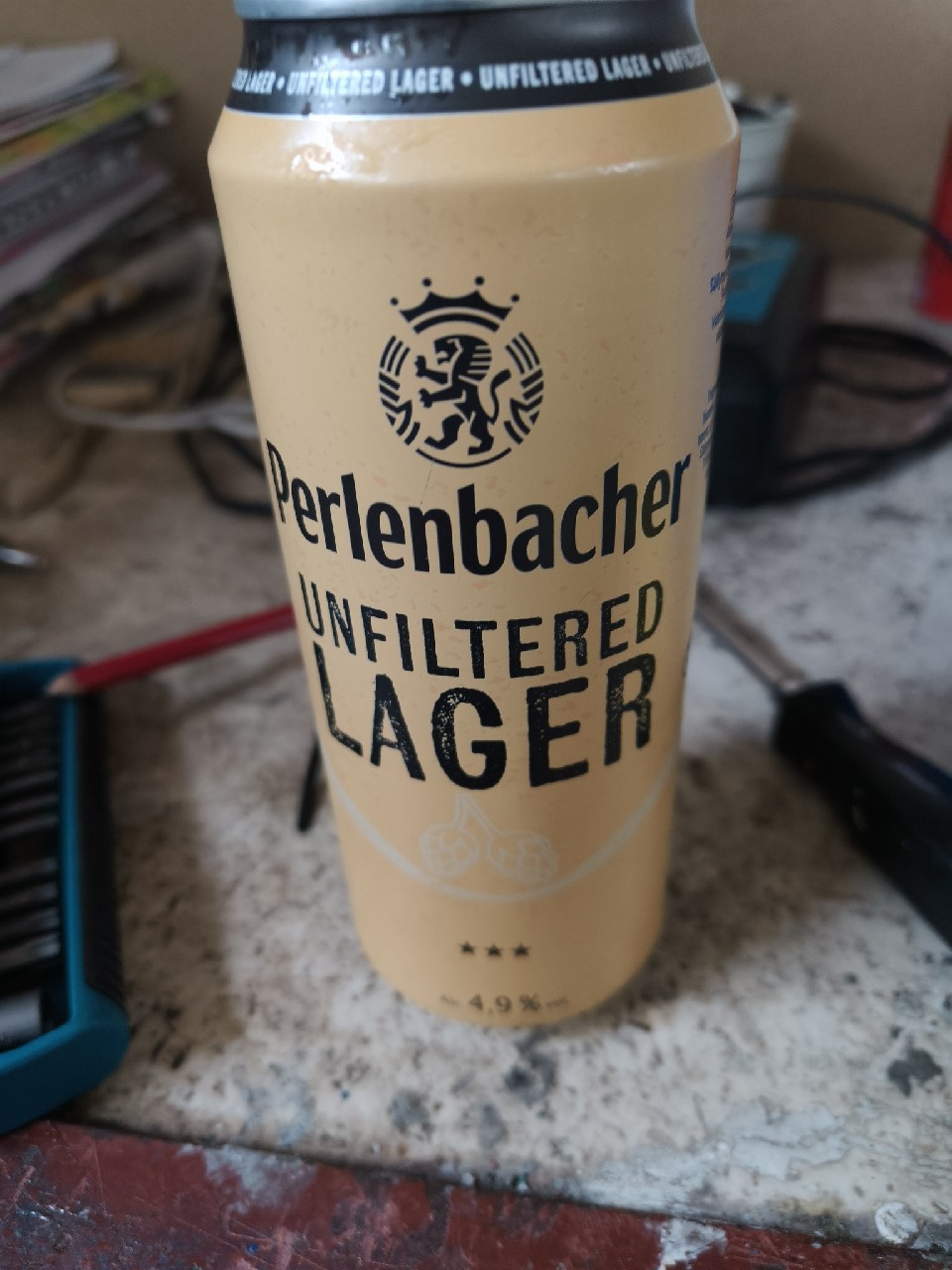 Perlenbacher Unfiltered Lager, Germany