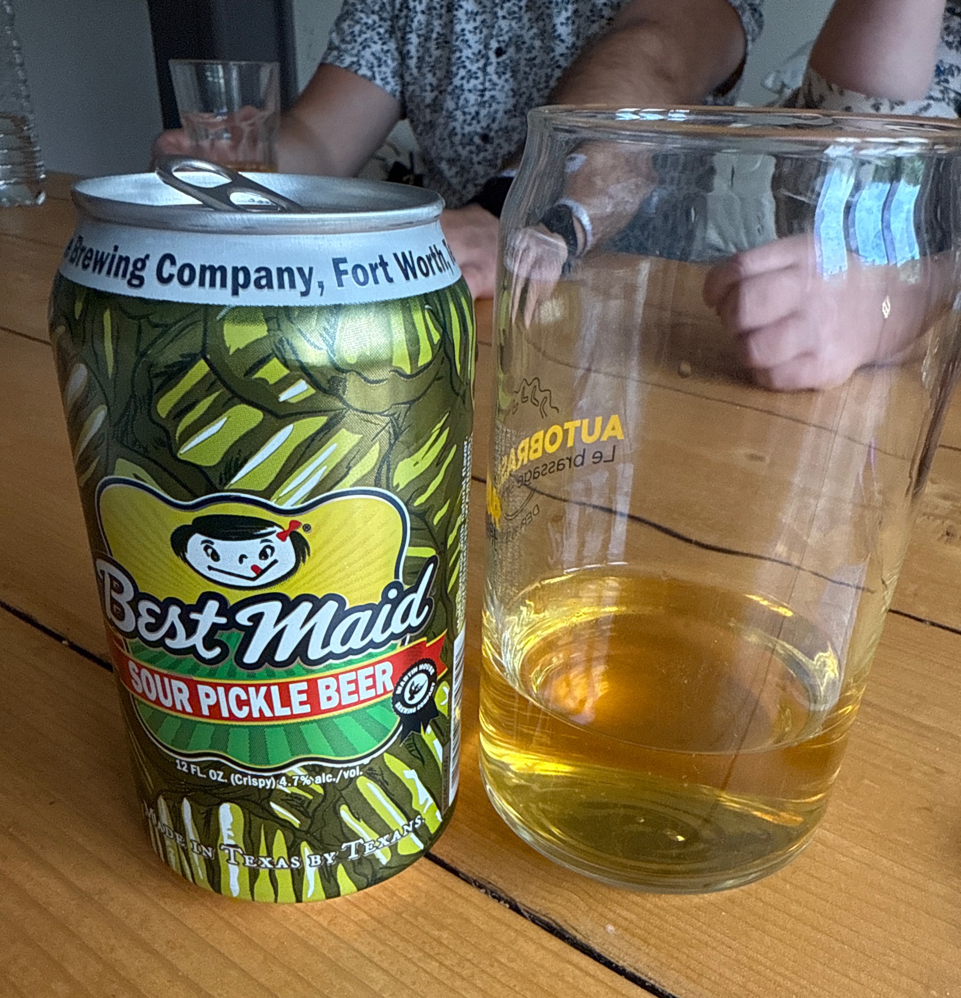Best Maid Sour Pickle Beer, Martin House Brewing Company