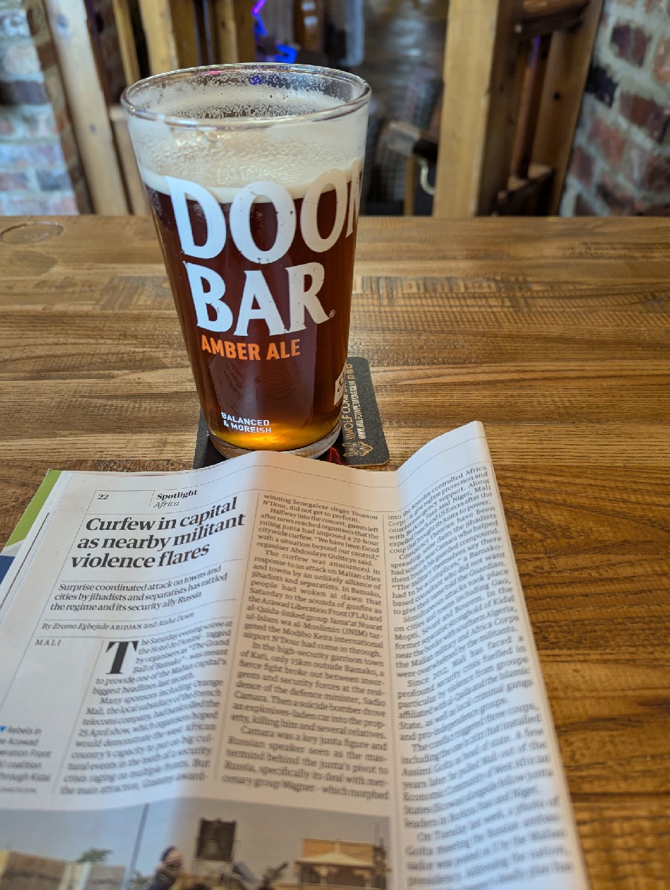 Doom Bar, Sharp's Brewery