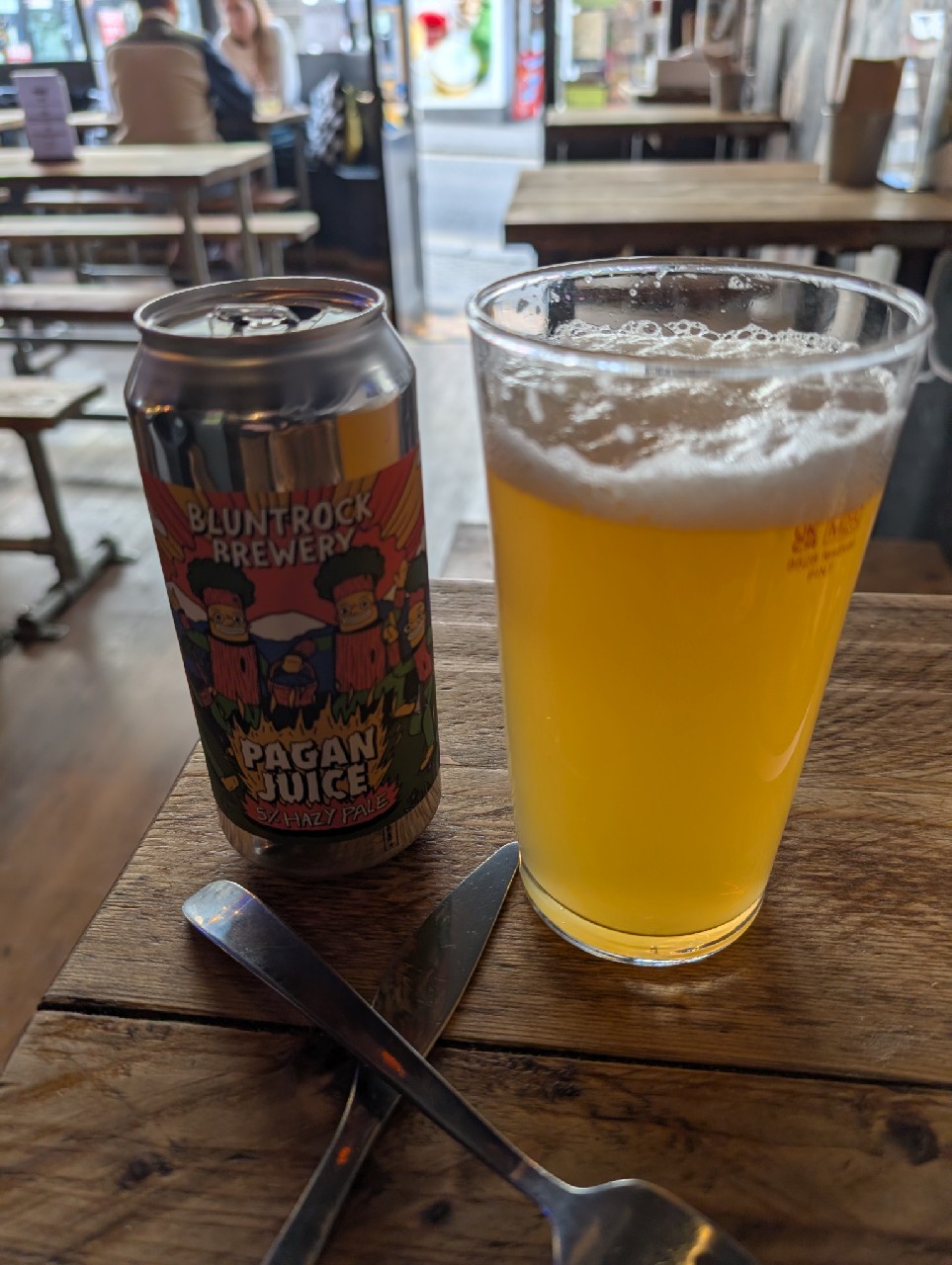 Pagan Juice, Bluntrock Brewery