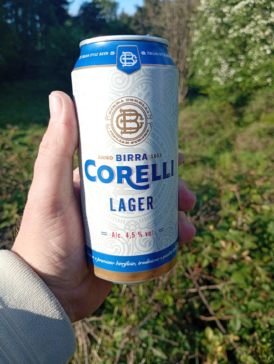 Birra Corelli Lager, Spain