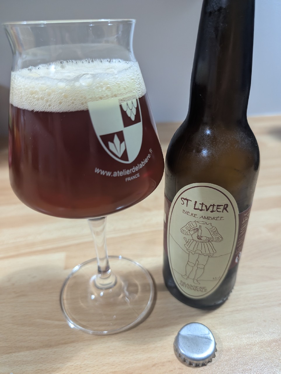 St Livier Ambrée, Brasserie St Livier