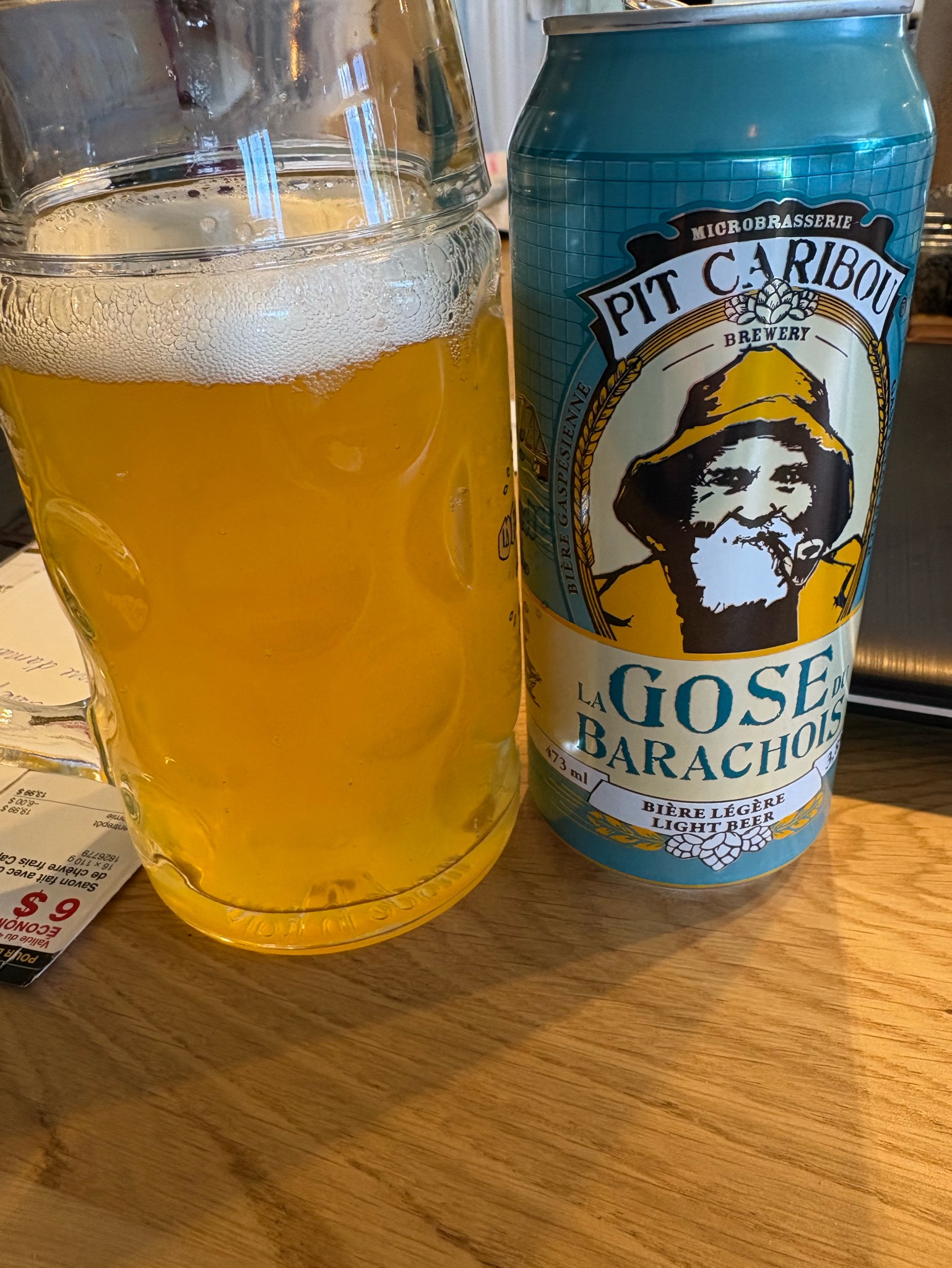 La Gose IPA du Barachois, Microbrasserie Pit Caribou