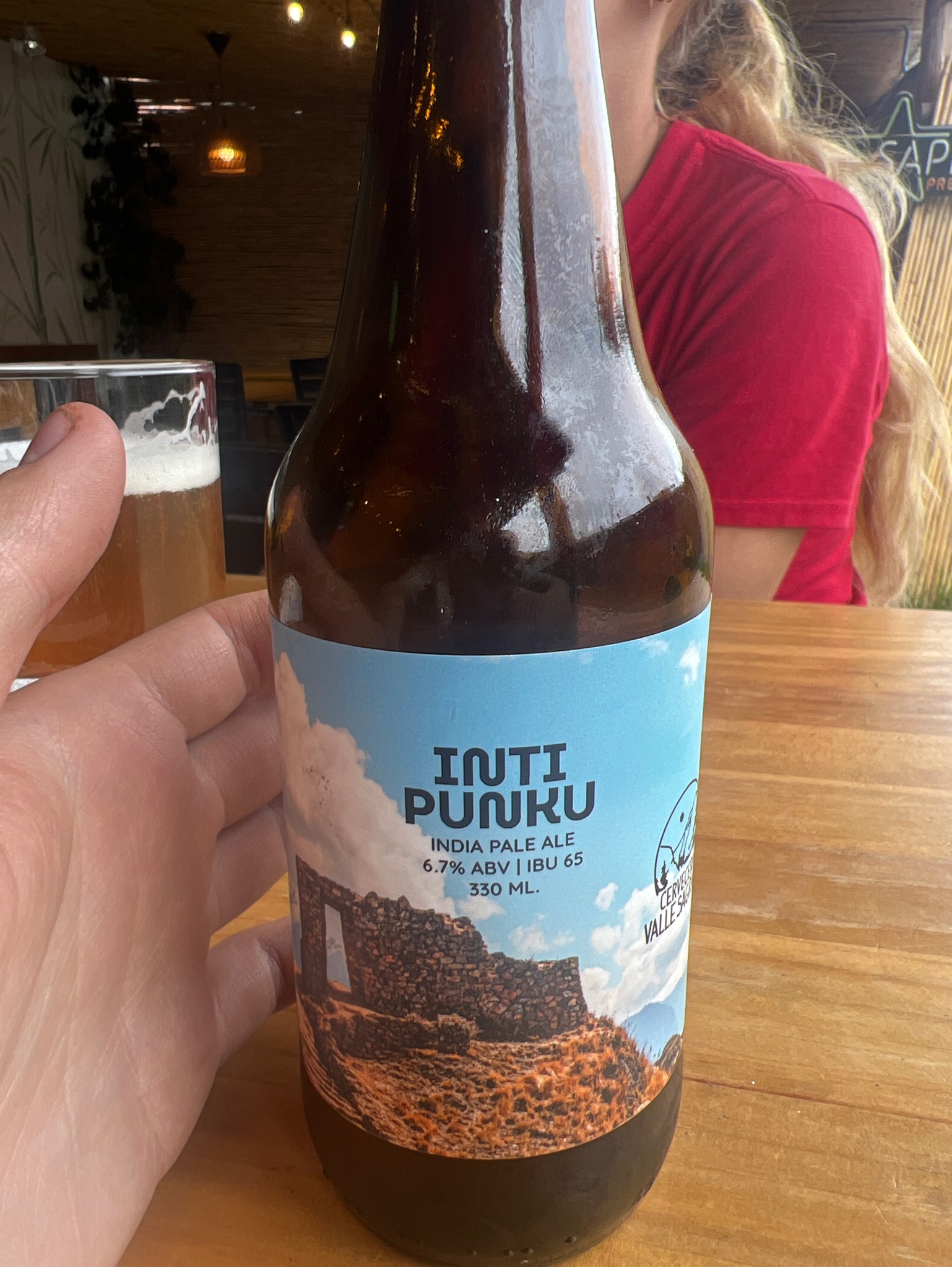 Inti Punku IPA, Cerveceria del Valle Sagrado
