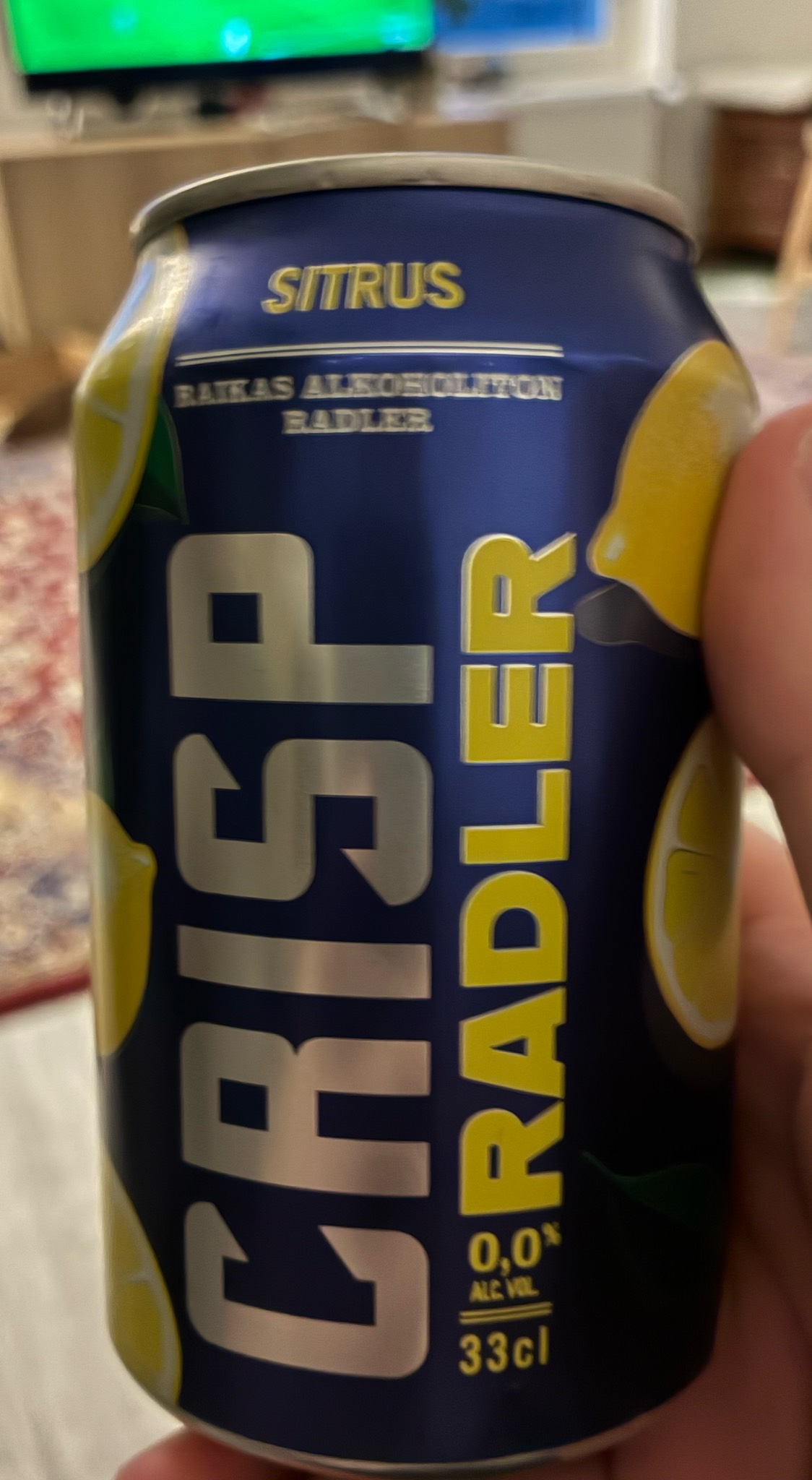Crisp Radler Sitrus, Finland