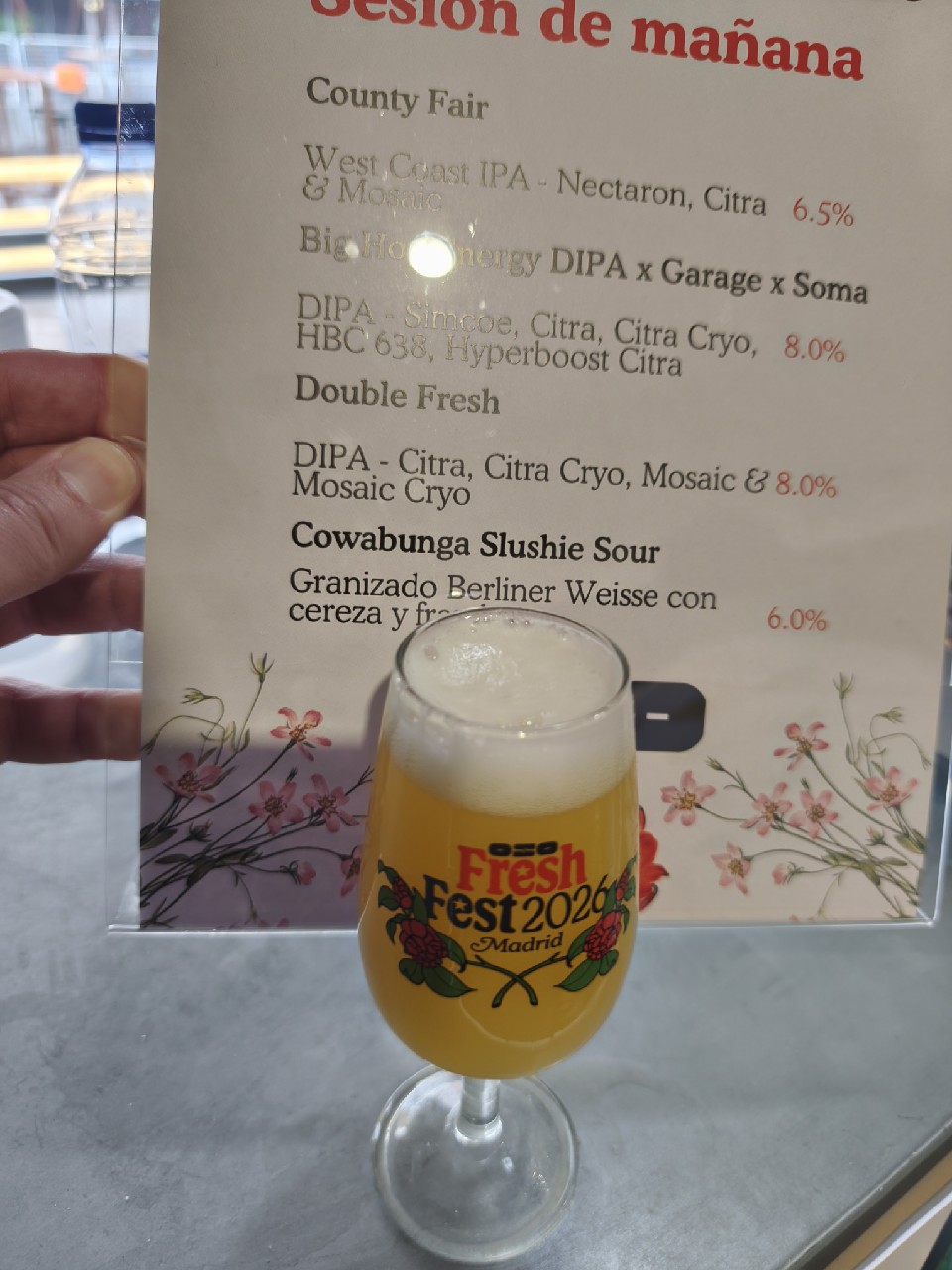 Double fresh, Spain