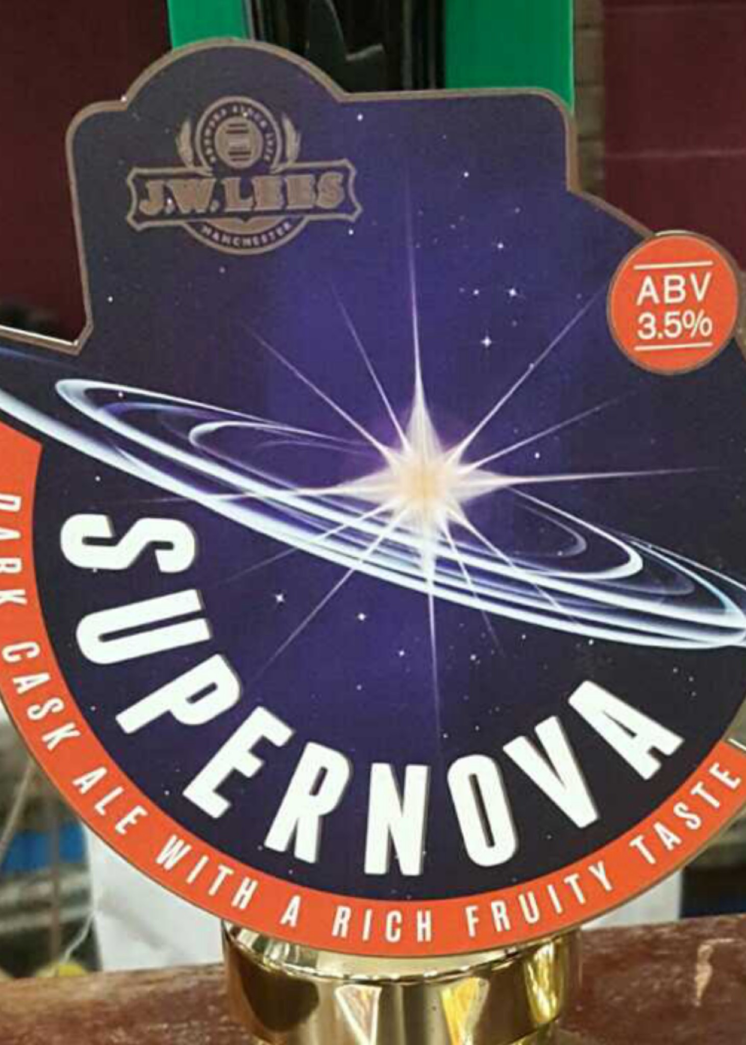 Supernova, J.W. Lees Brewery