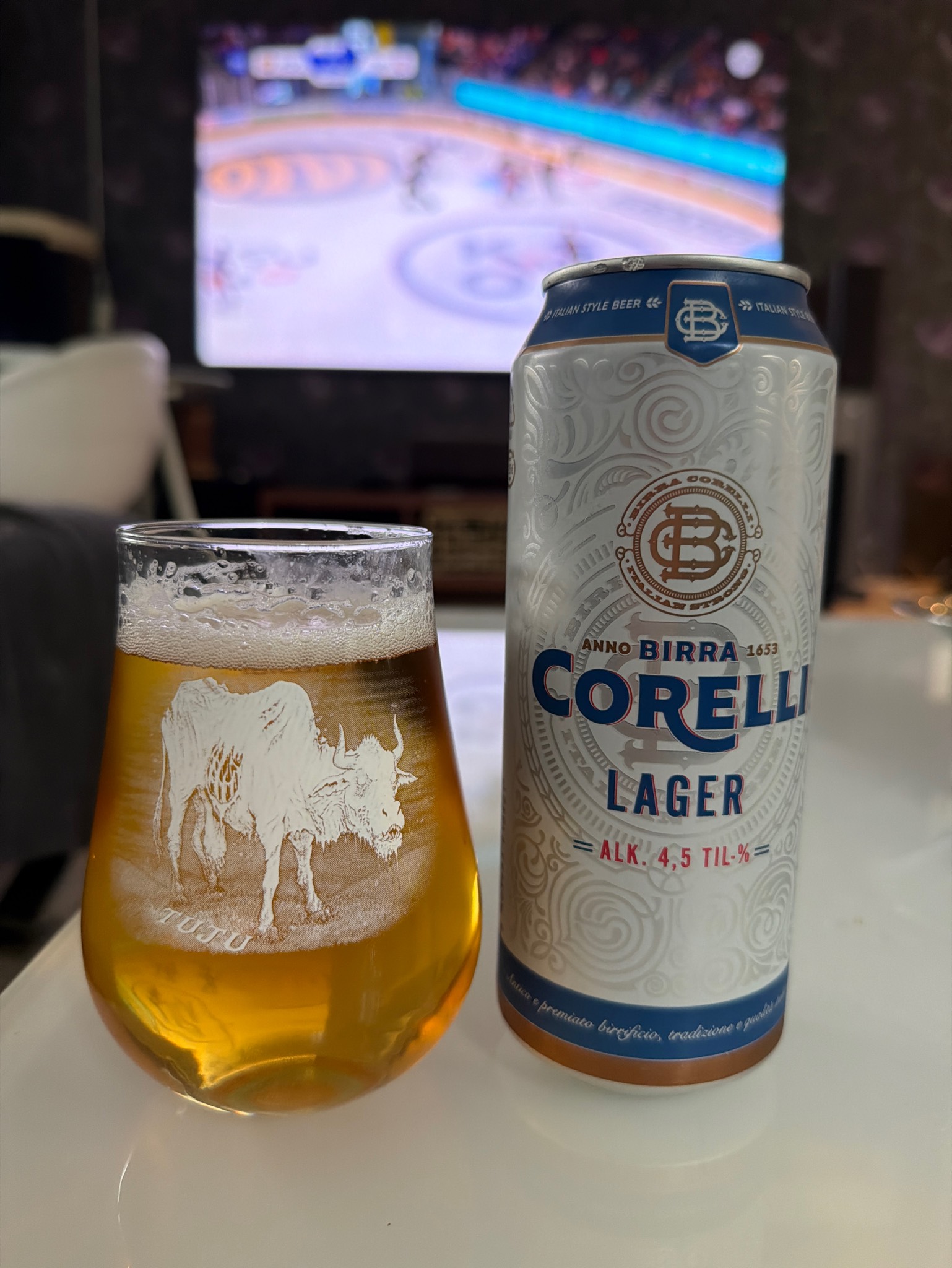 Birra Corelli Lager, Font Salem (Damm)