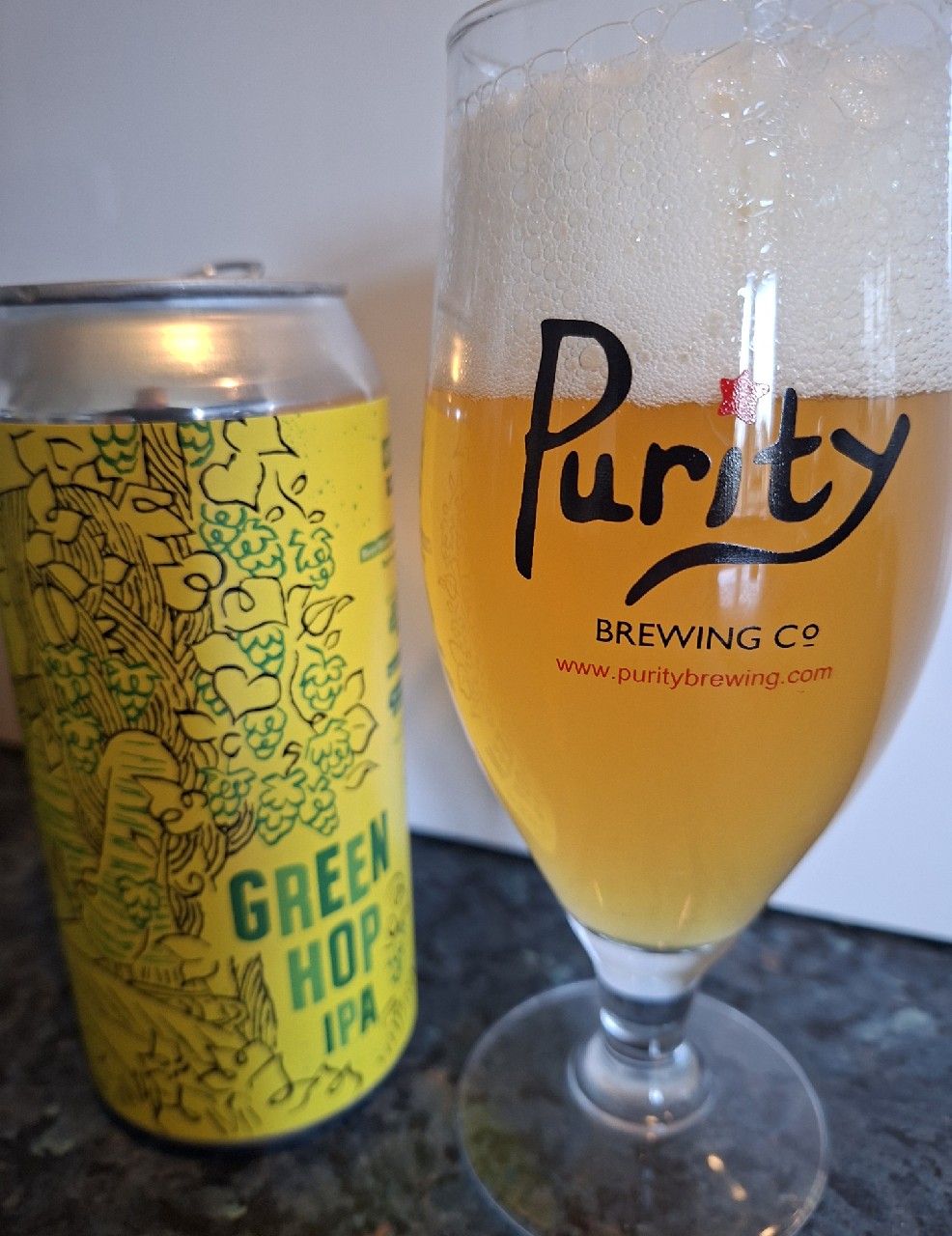 Green Hop IPA, Burning Sky Brewery