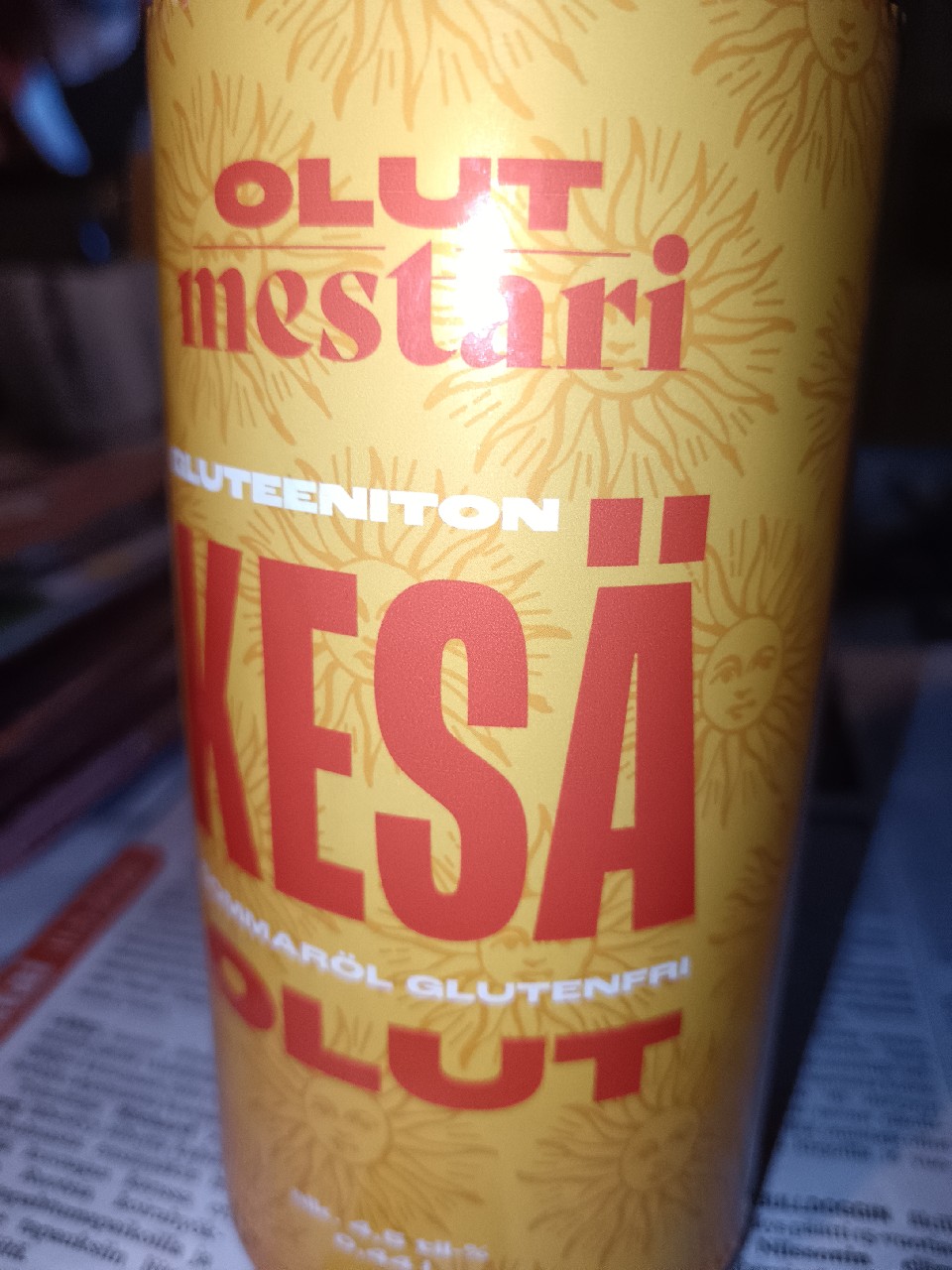 Olutmestari Gluteeniton Kesäolut, Finland