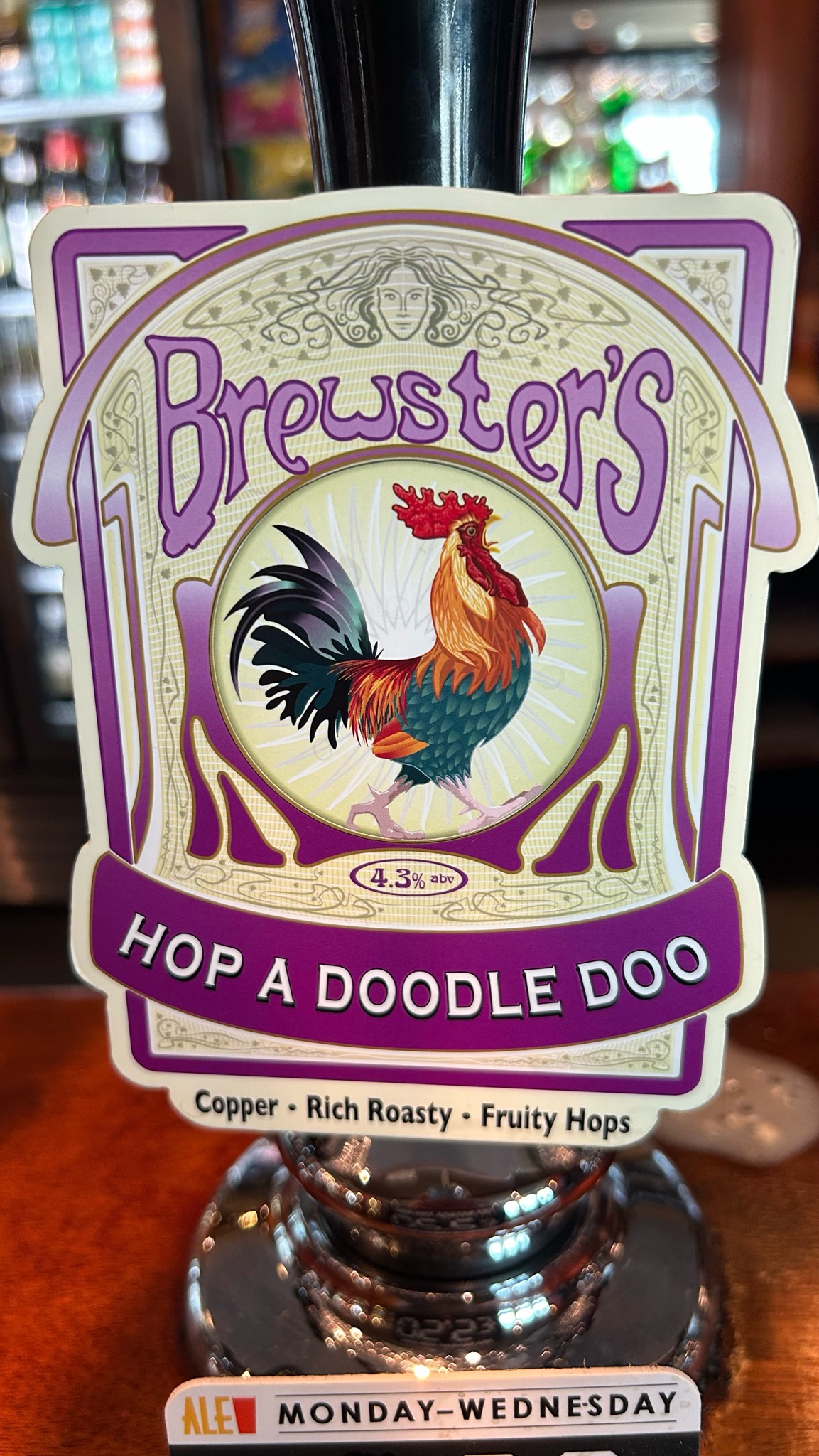 Hop A Doodle Doo, Brewster's Brewery