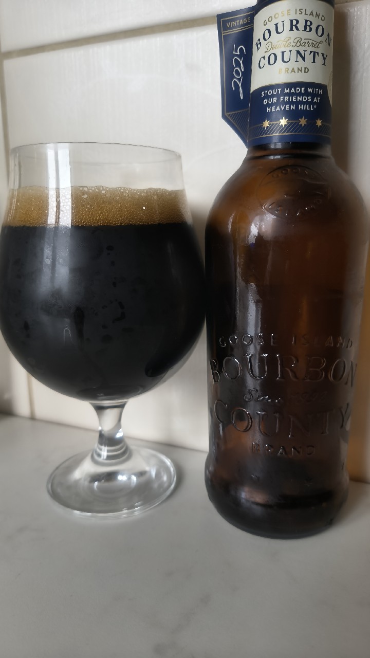 Bourbon County Brand Double Barrel stout (2025), Goose Island Beer Company (AB-InBev)
