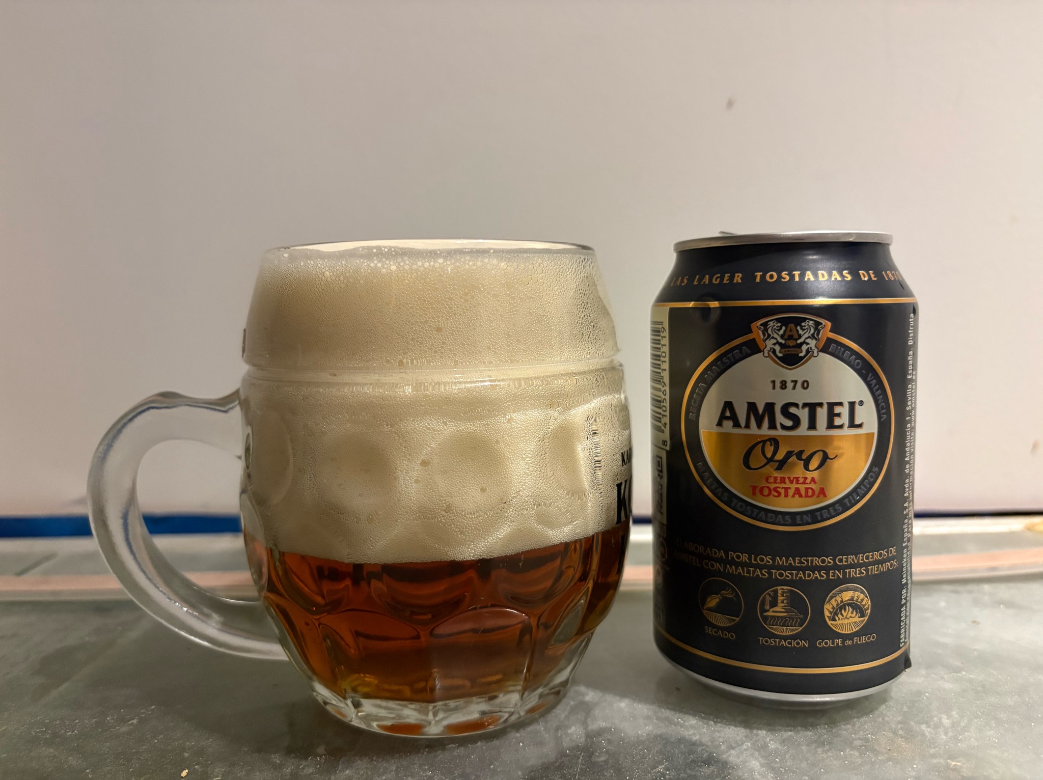 Amstel Oro, Heineken España