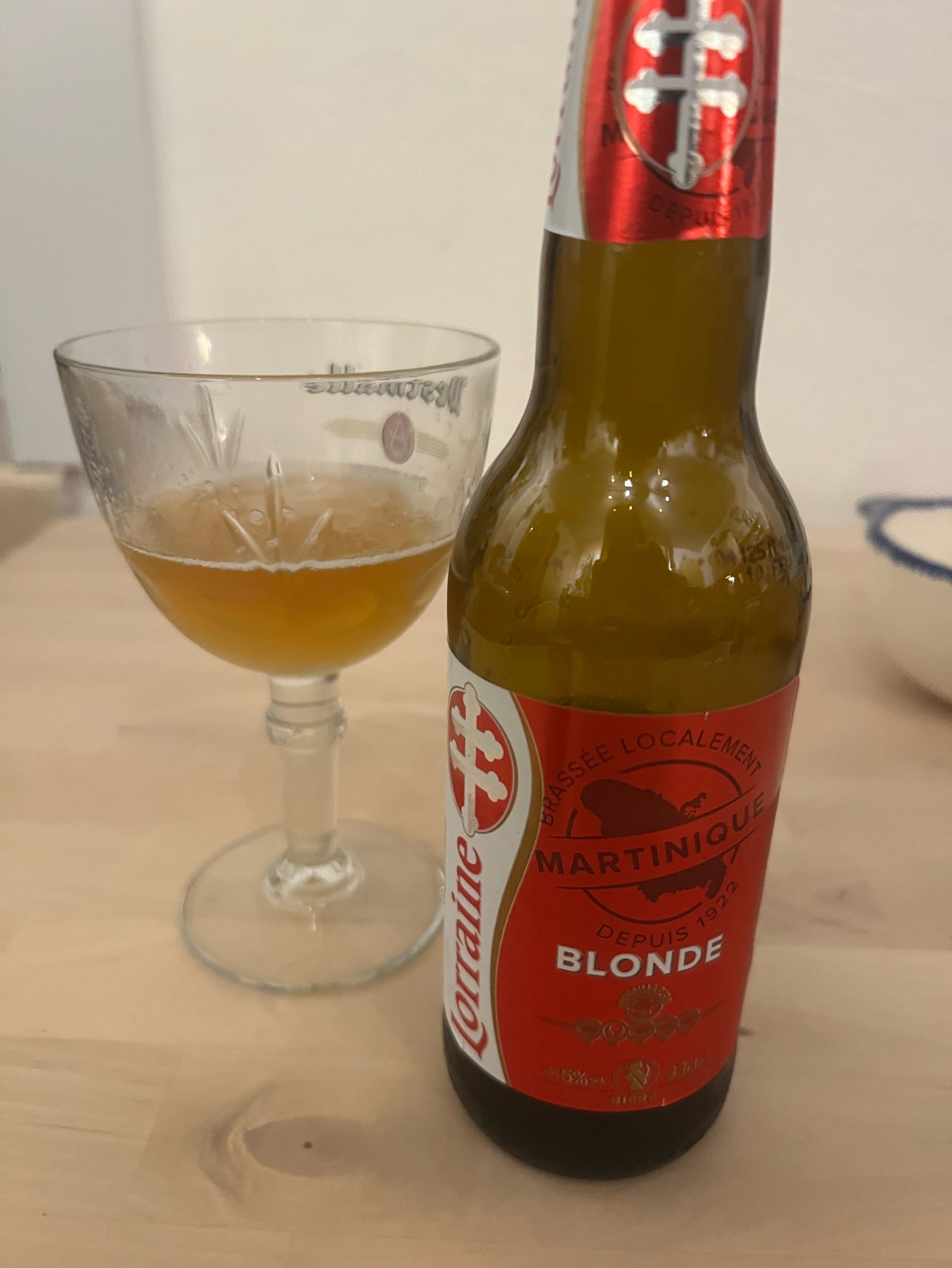 Lorraine Blonde, Brasserie Lorraine SAS (Martinique)