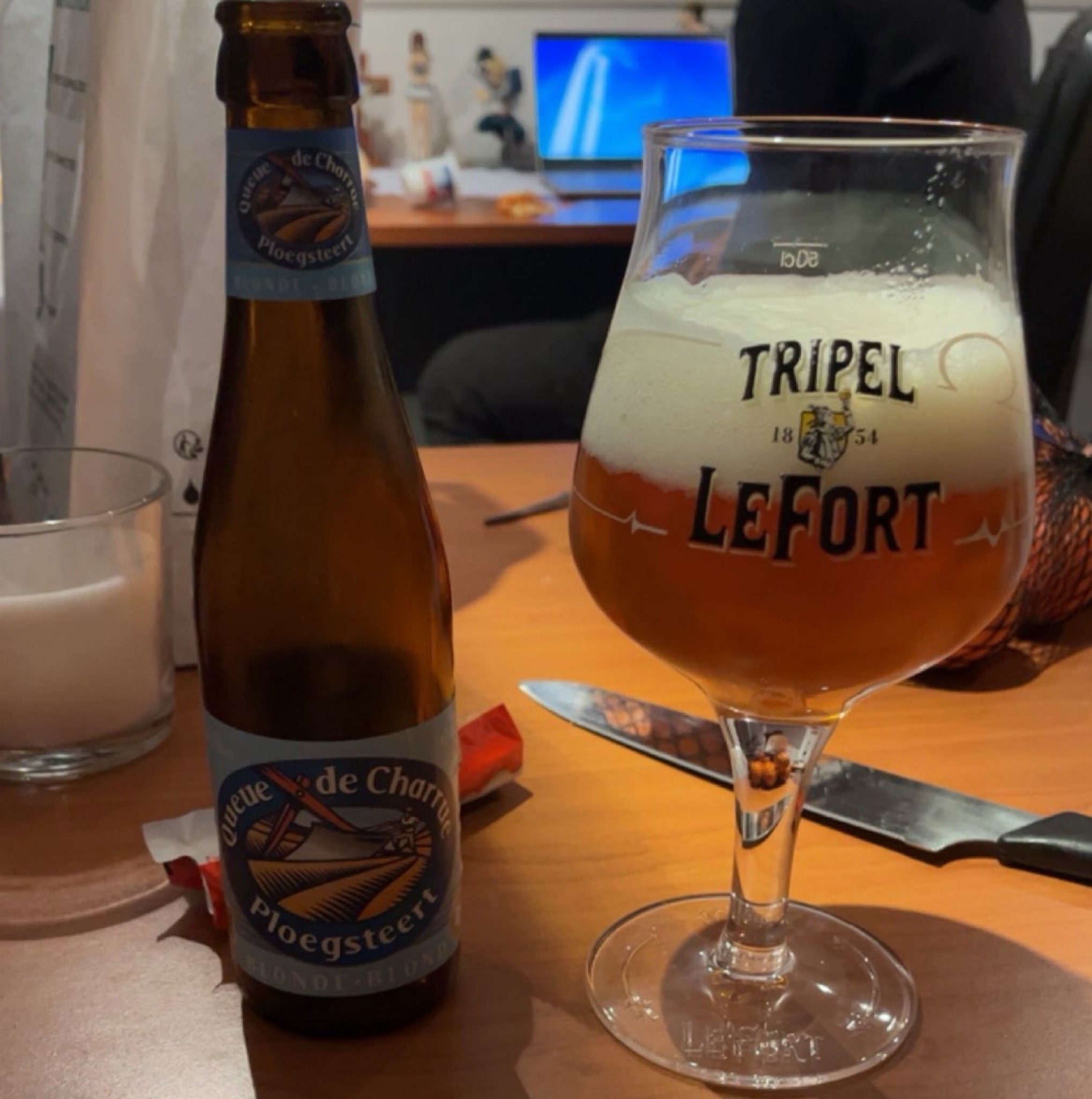 Queue de Charrue Triple / Ploegsteert Tripel, Belgium