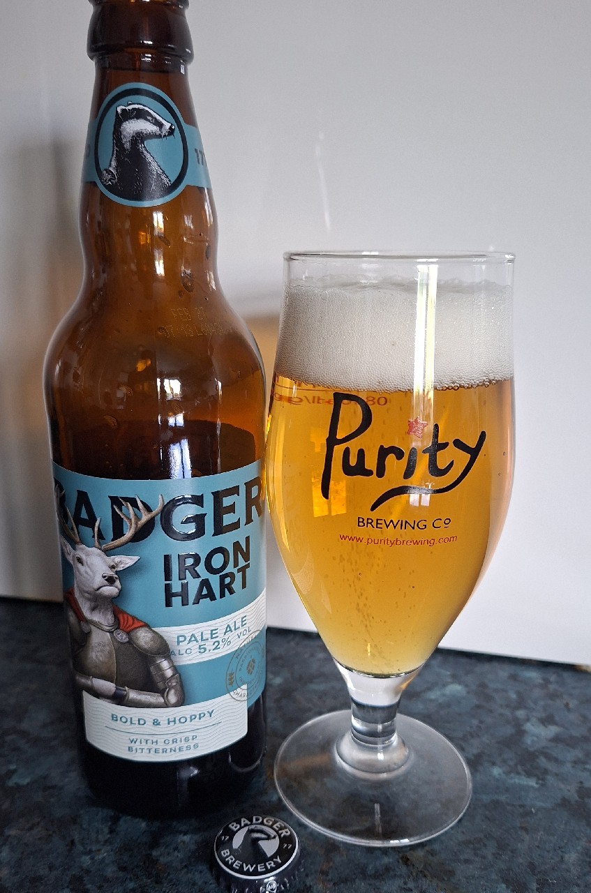 Iron Hart, Badger Brewery (Hall & Woodhouse)