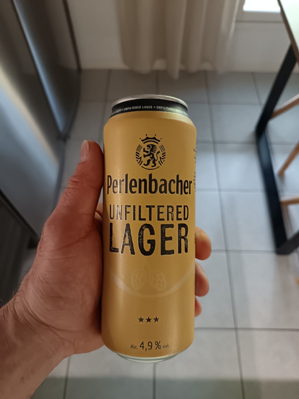 Perlenbacher Unfiltered Lager, Frankfurter Brauhaus (TCB Beverages)