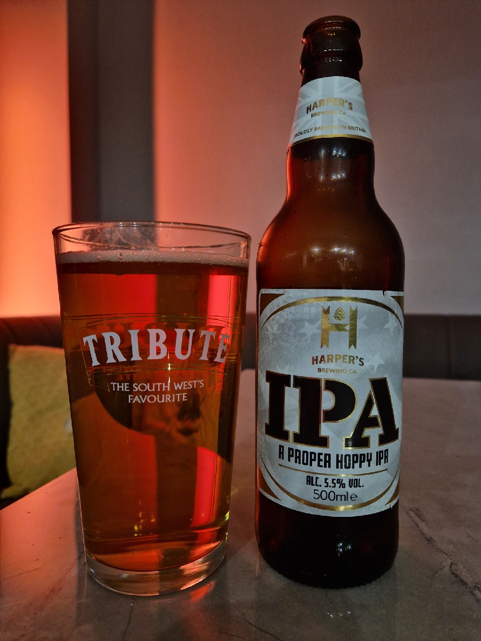 A Proper Hoppy IPA, Harper's Brewing Company