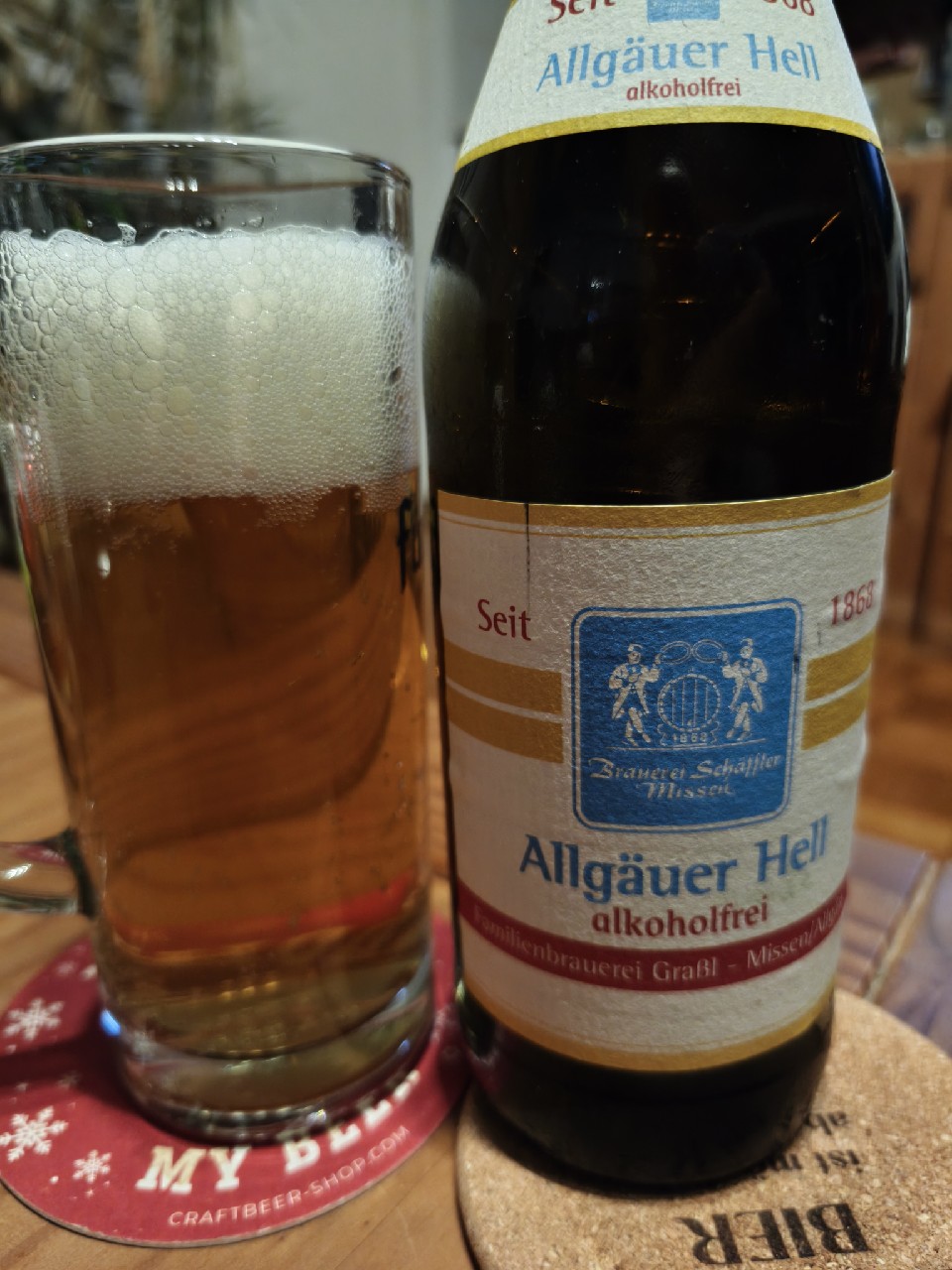 schäffler allgäuer hell alkoholfrei, Schäffler Bräu